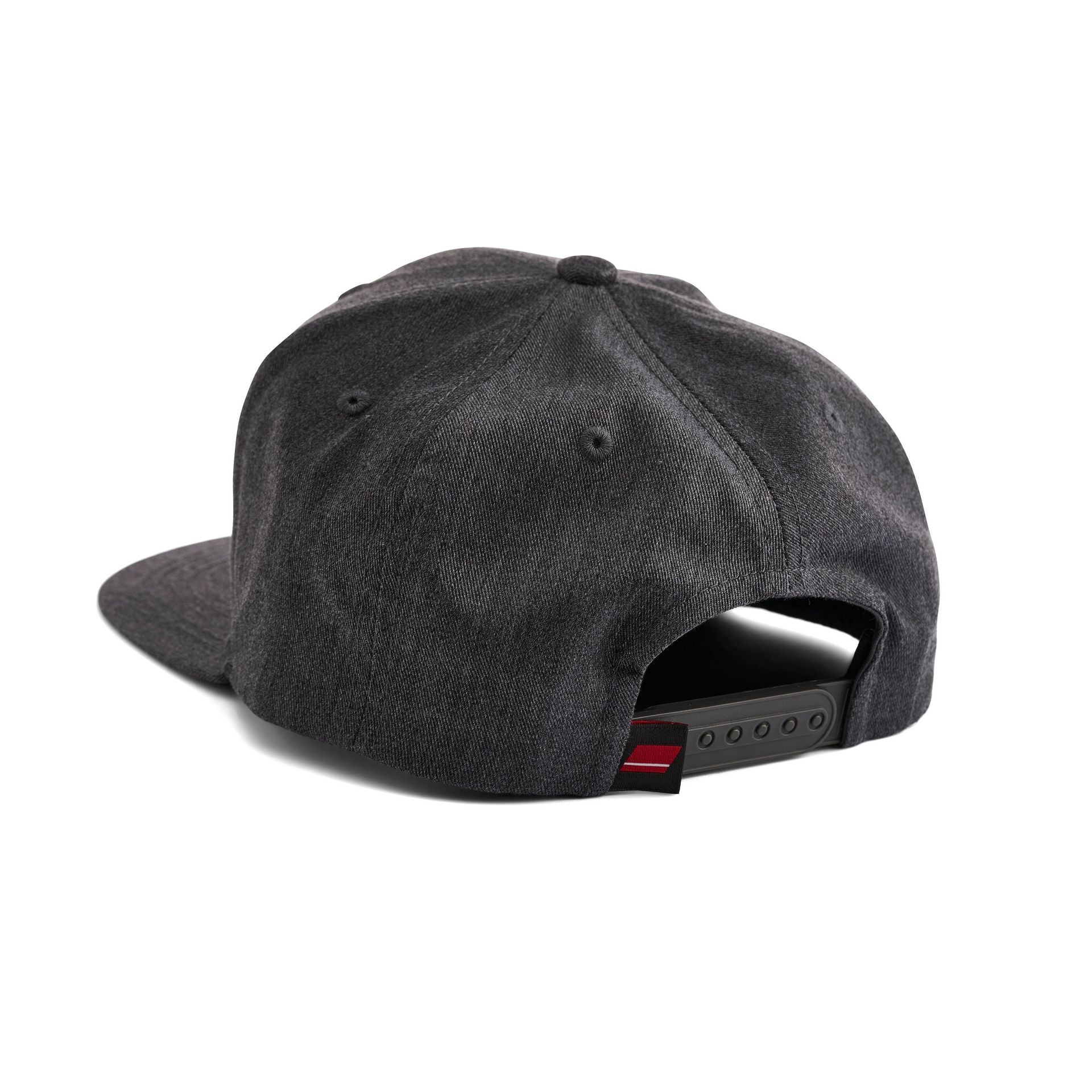 Heather Grey Flat Brim Hat