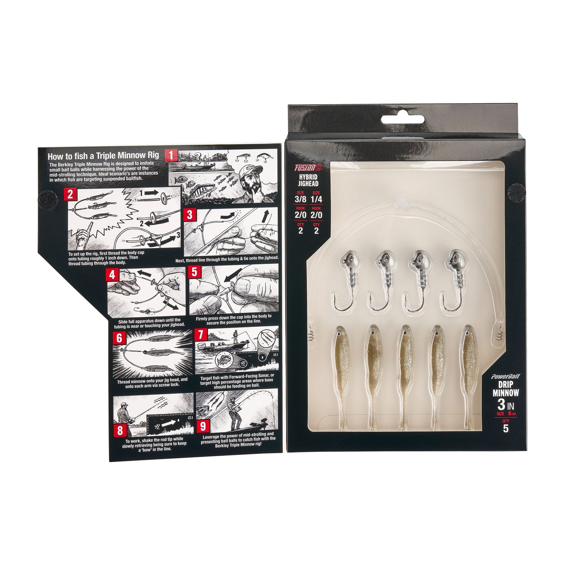 Triple Minnow Rig Kit