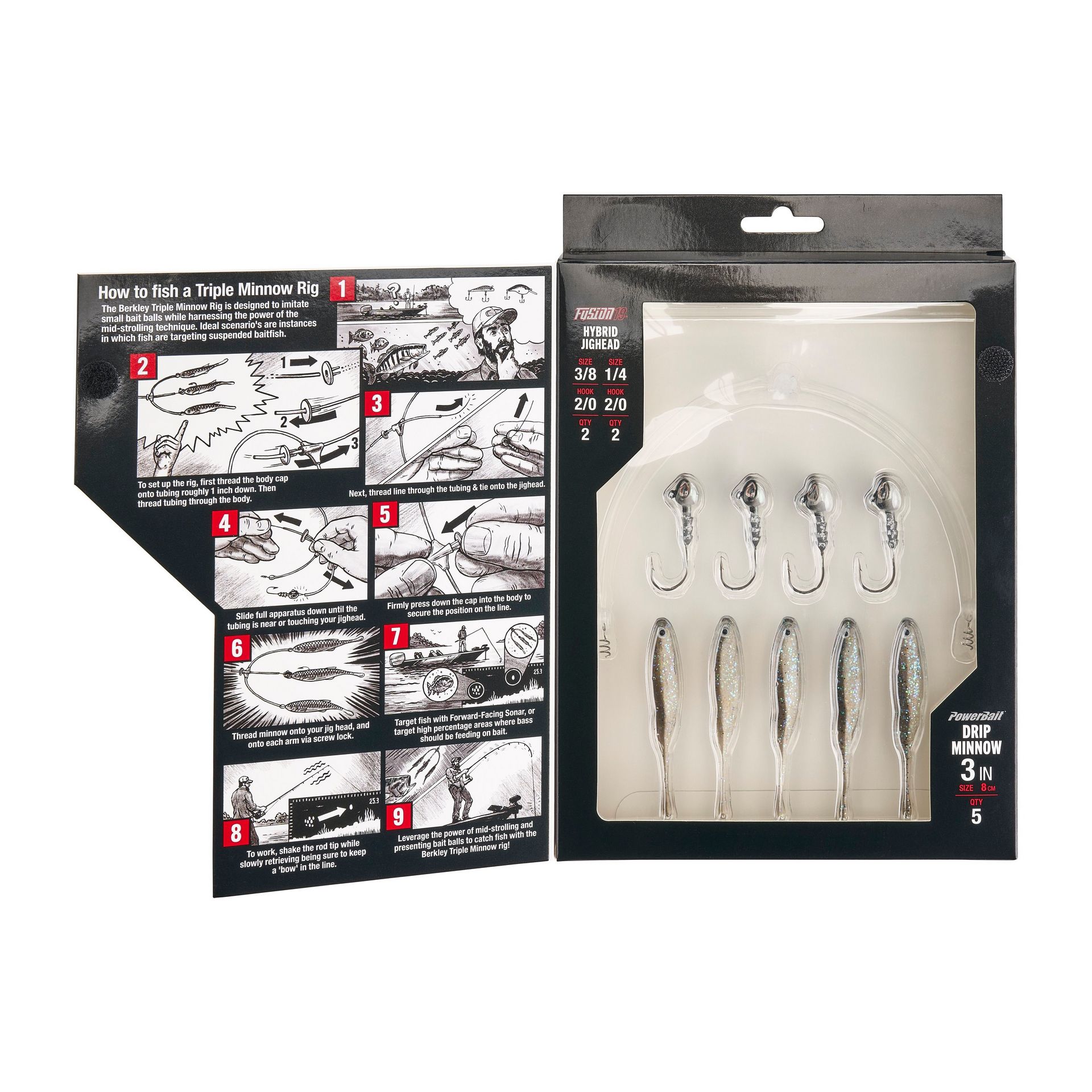 Triple Minnow Rig Kit