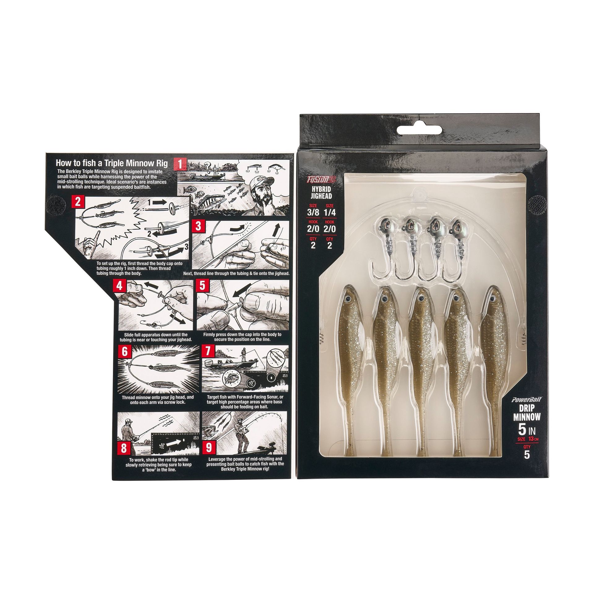 Triple Minnow Rig Kit