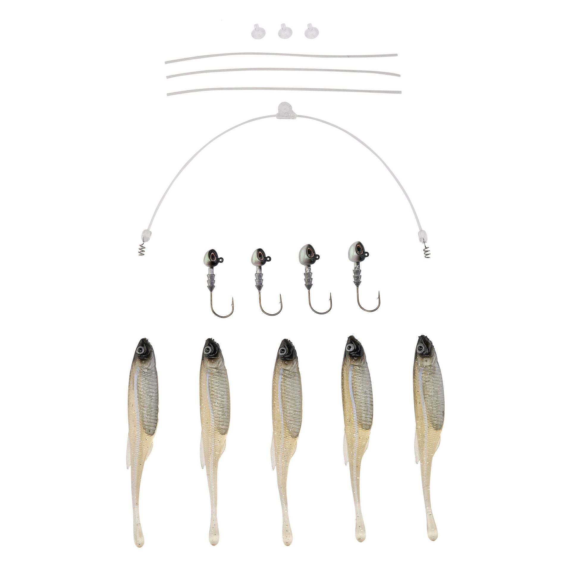 Triple Minnow Rig Kit