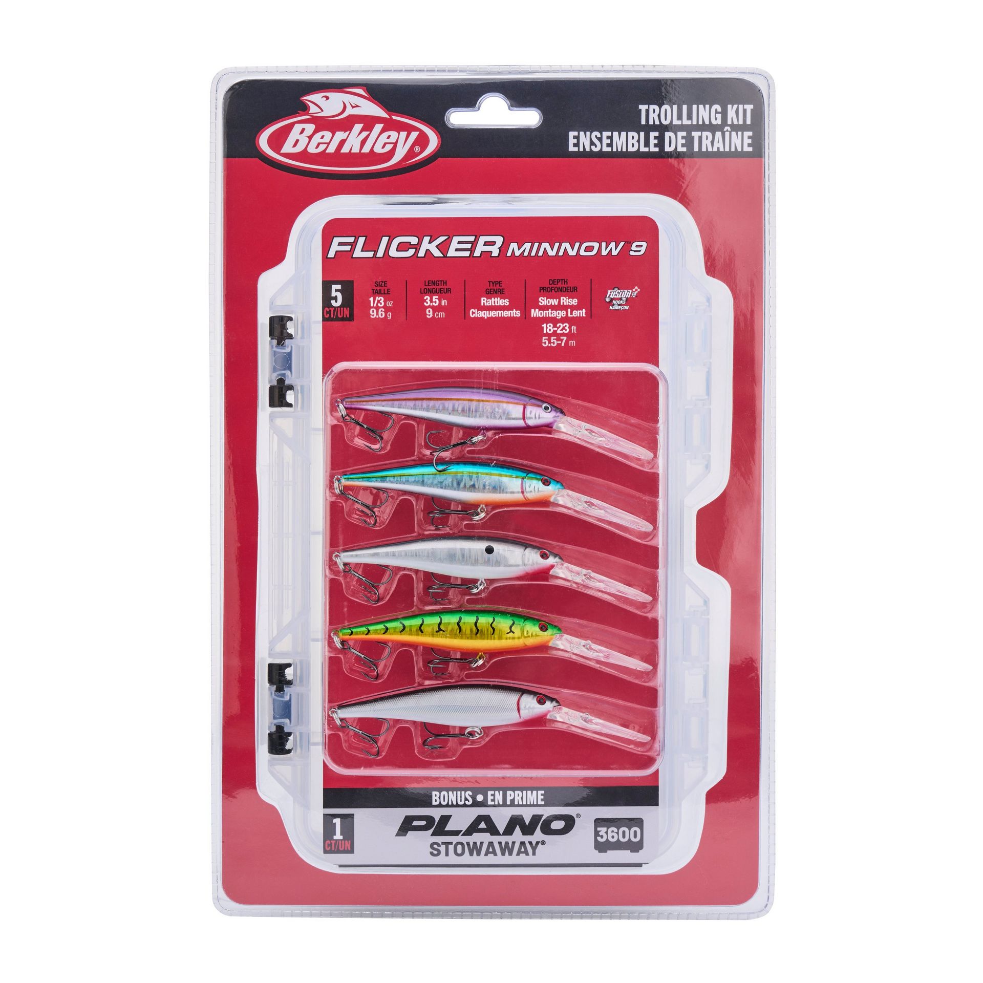 Flicker Minnow® Trolling Pack