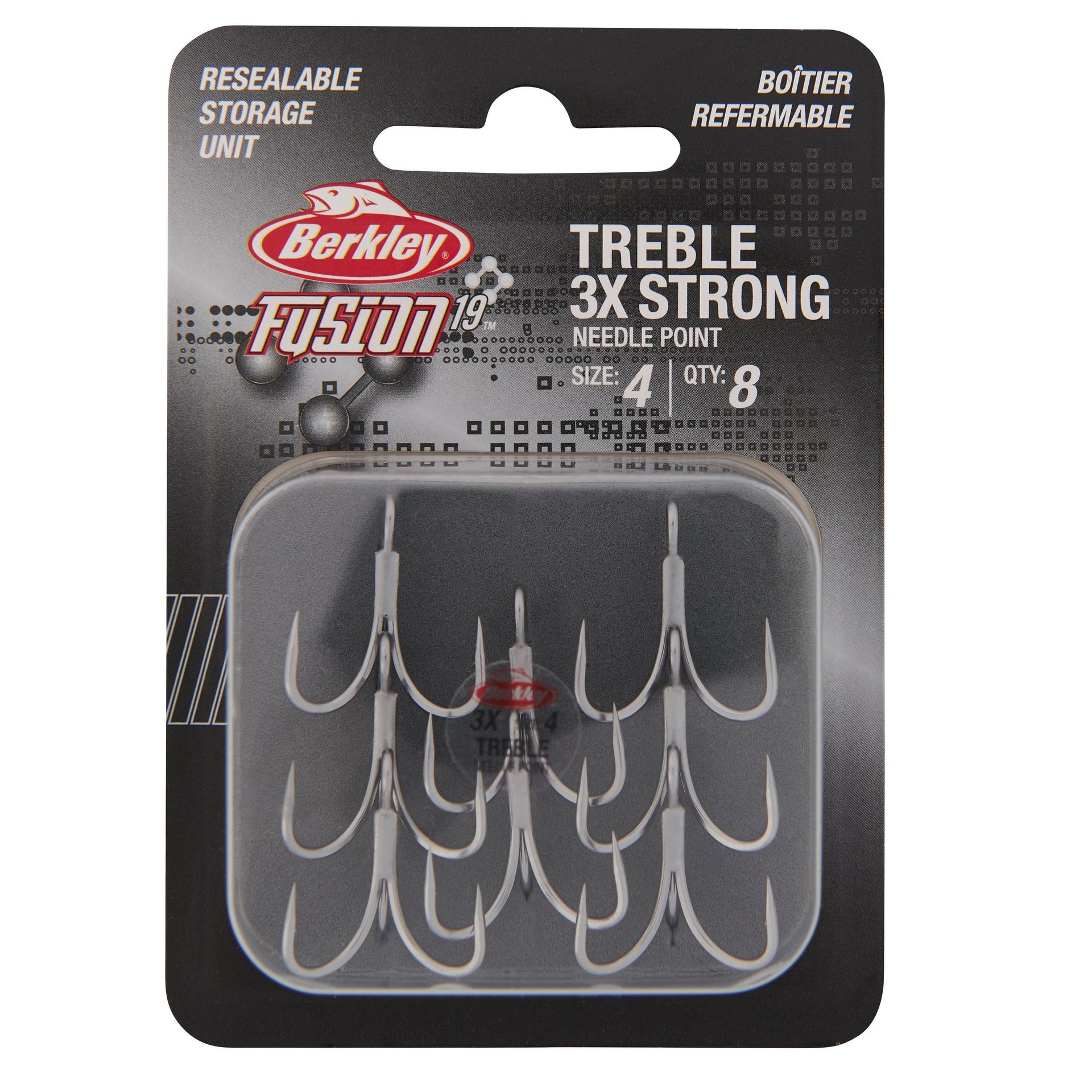 Fusion19™ Treble 3x Hooks