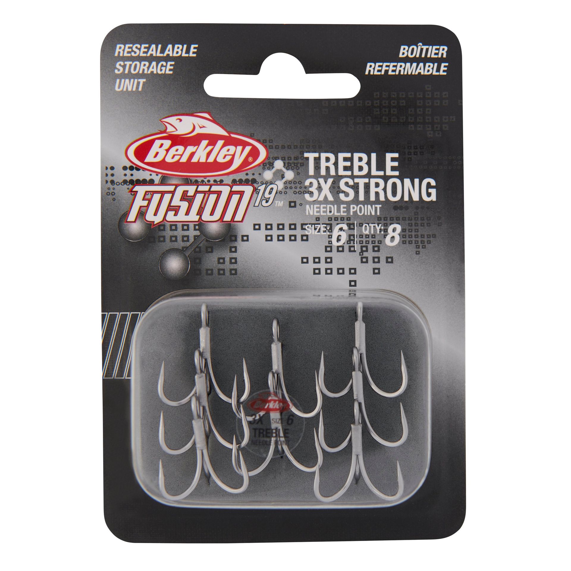 Fusion19™ Treble 3x Hooks