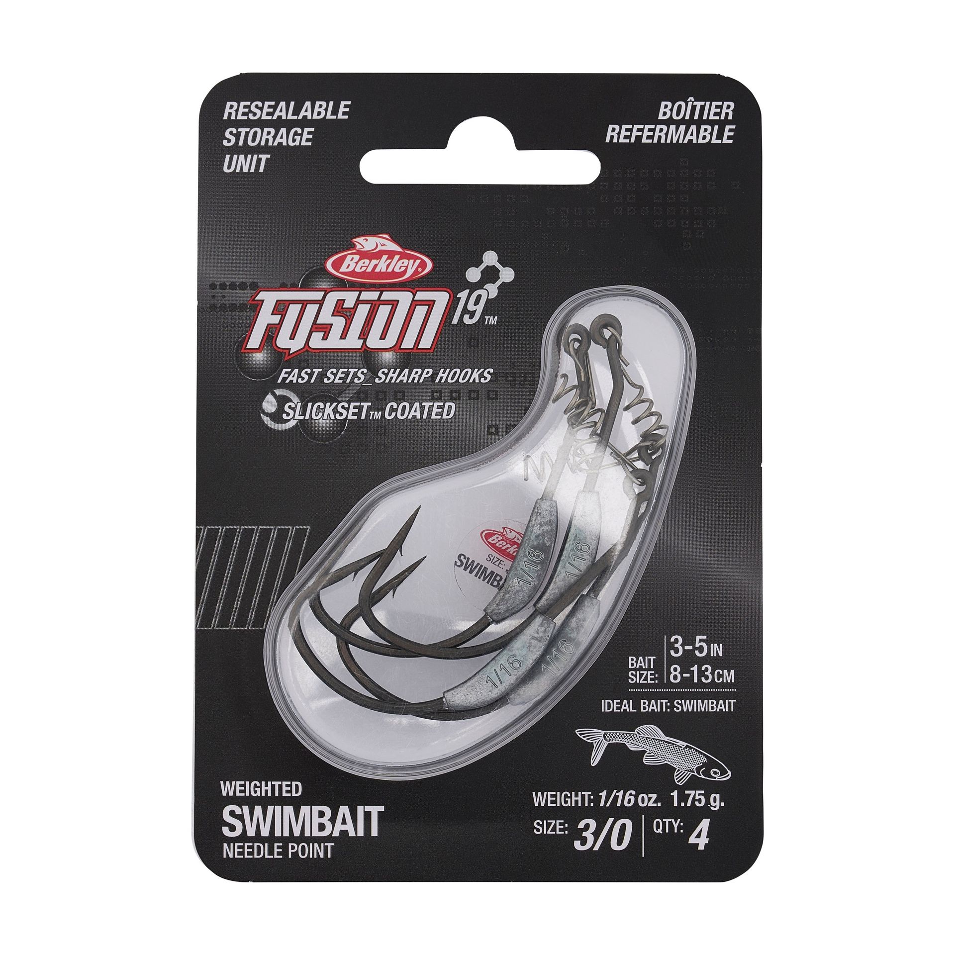 Fusion19™ Weighted Swimbait Hooks