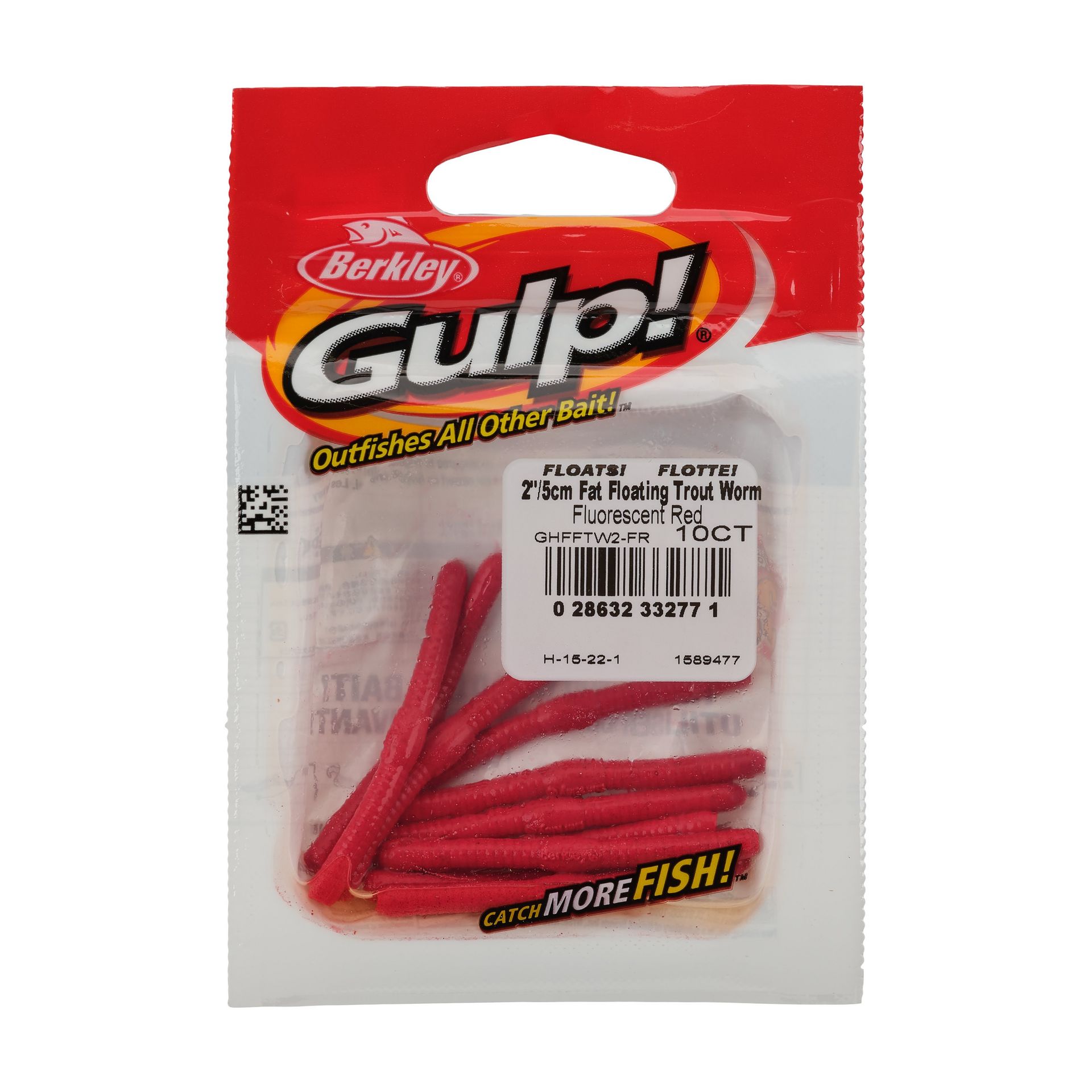 Gulp!® Fat Floating Trout Worm
