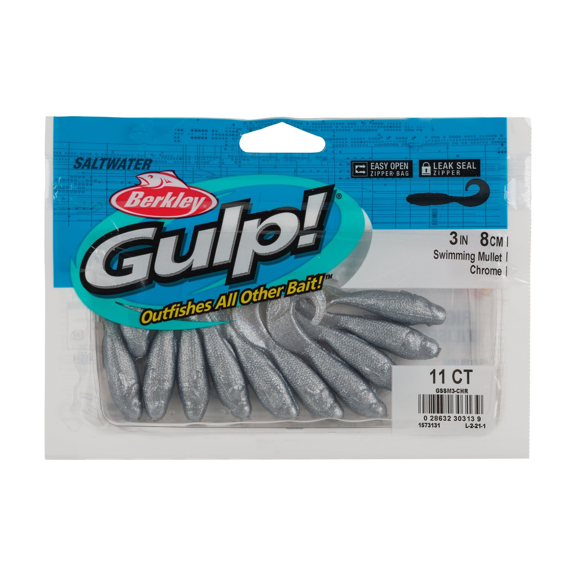 Gulp!® Saltwater Swimming Mullet