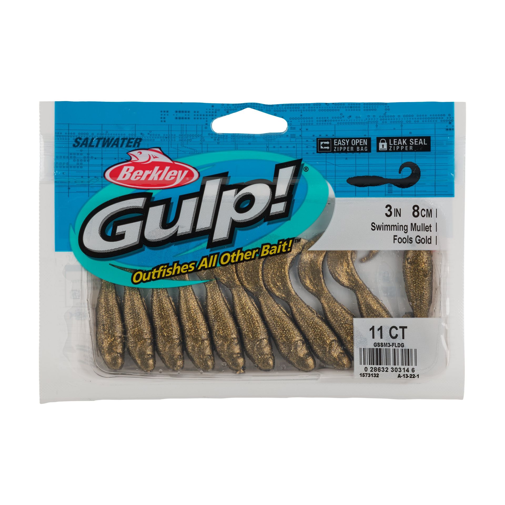 Gulp!® Saltwater Swimming Mullet