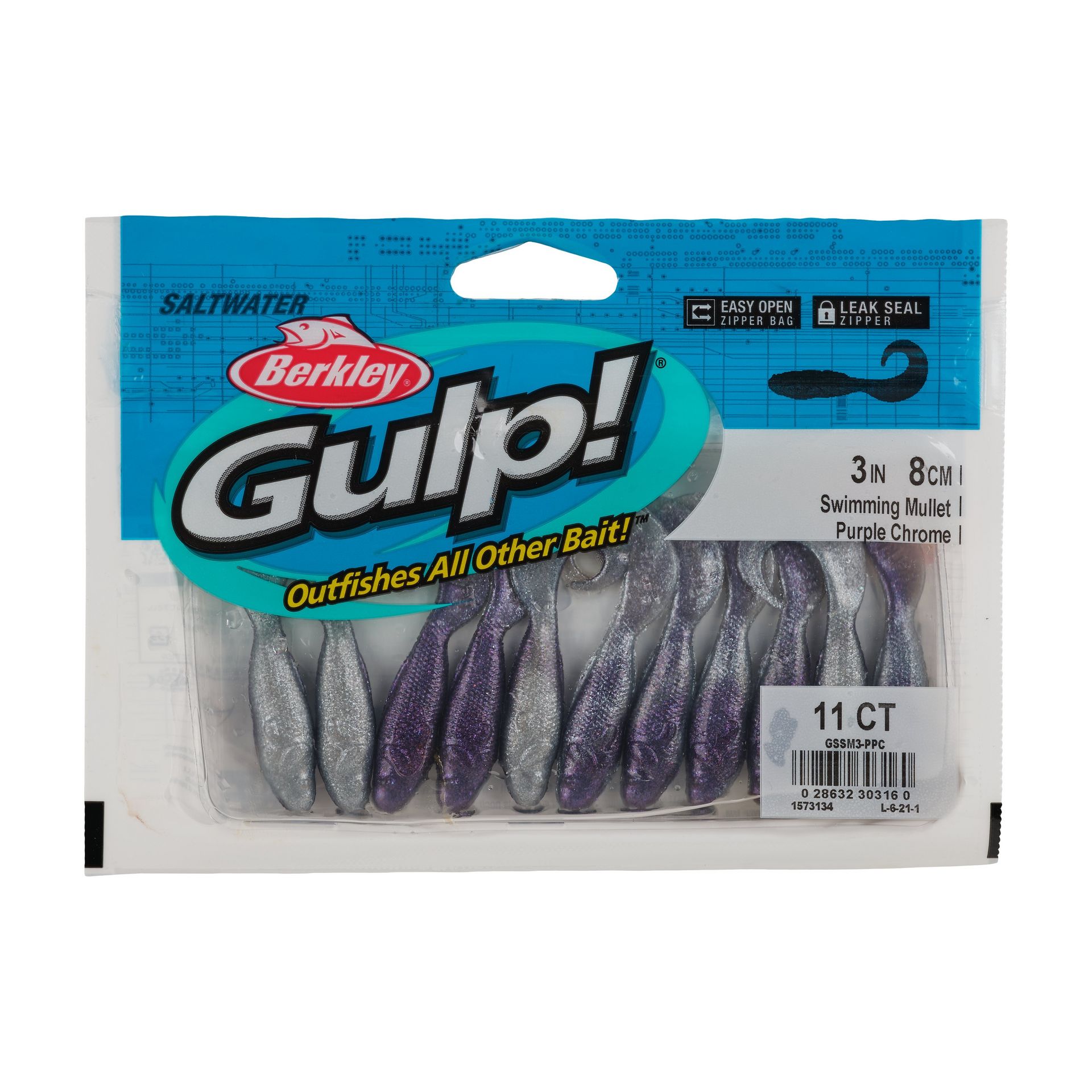 Gulp!® Saltwater Swimming Mullet