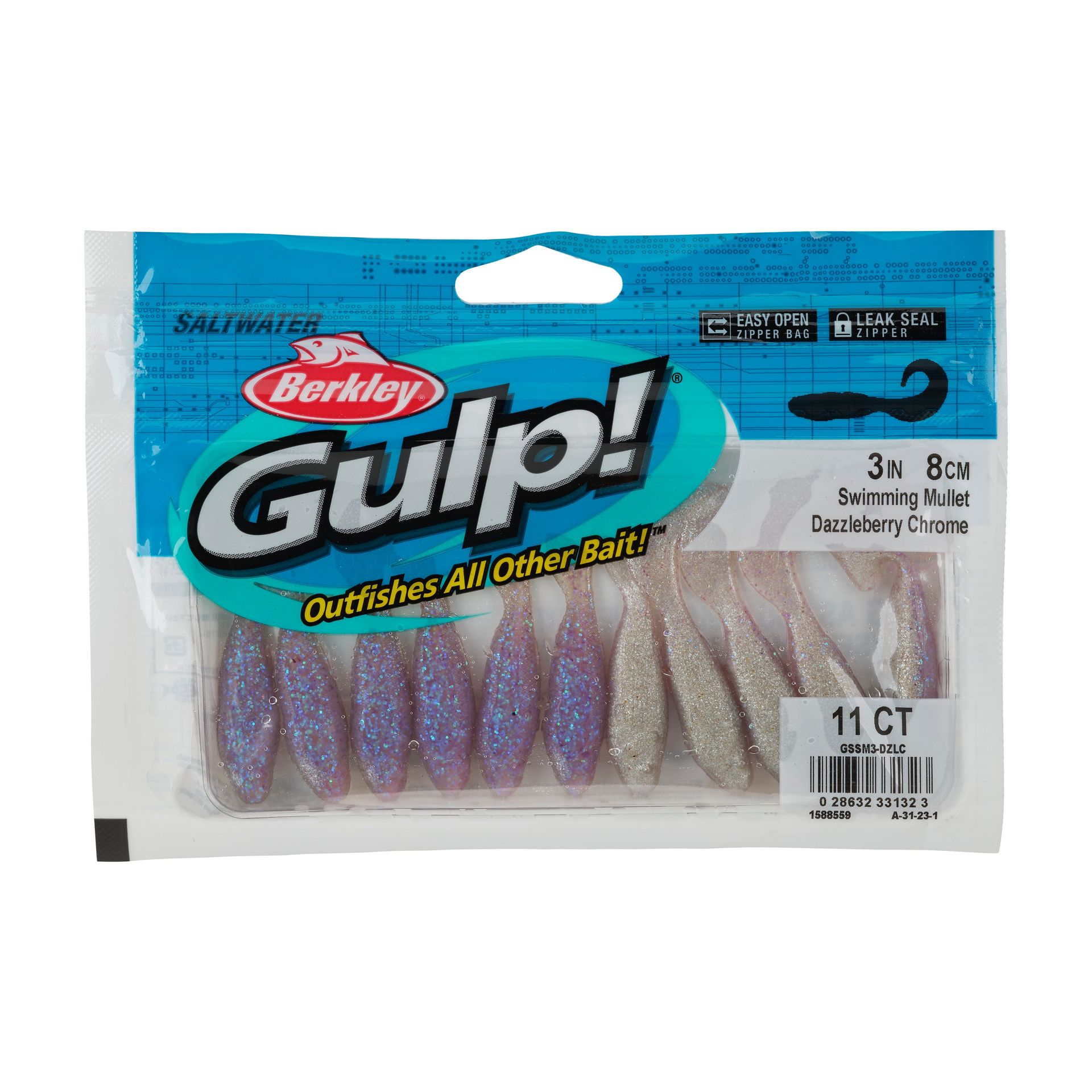 Gulp!® Saltwater Swimming Mullet