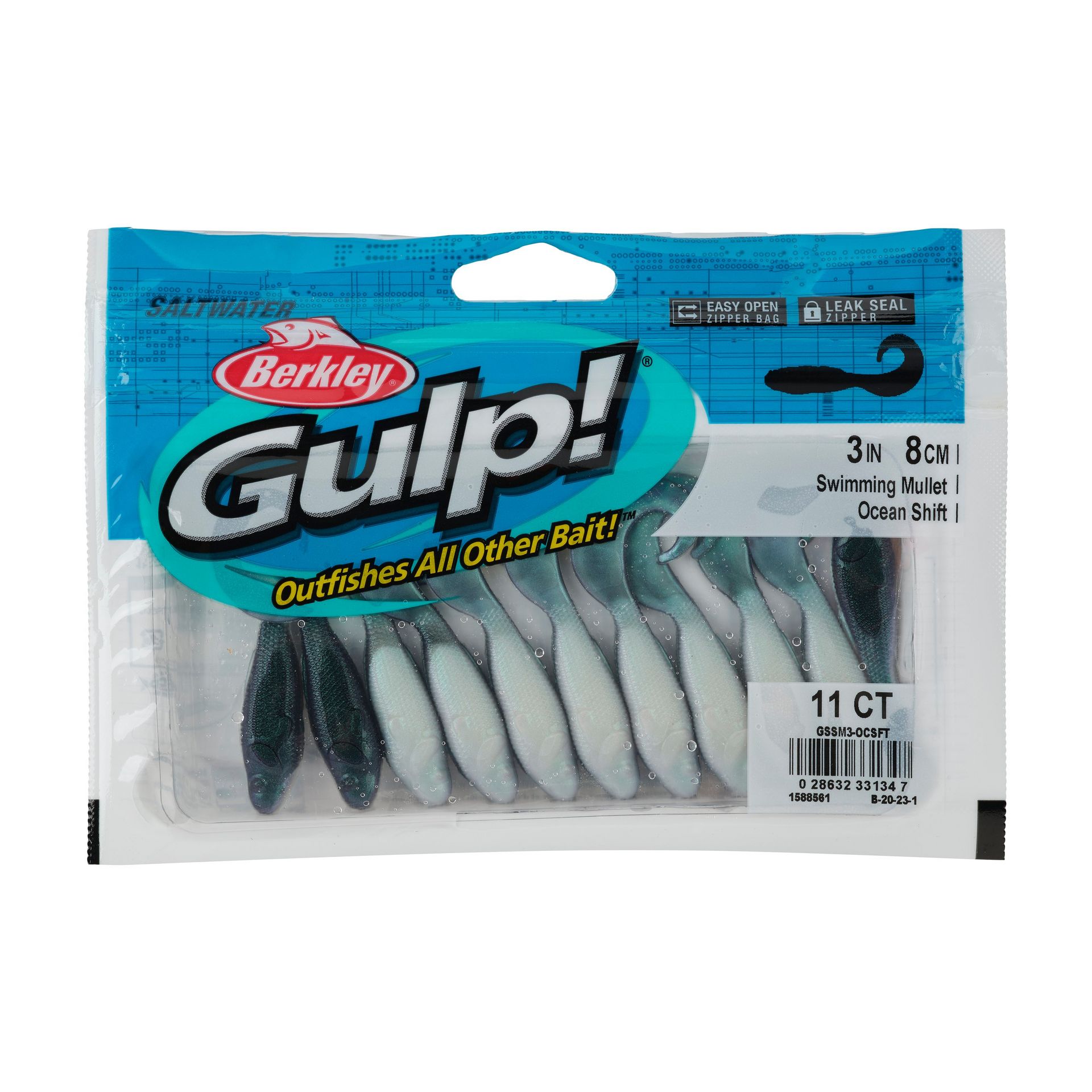 Gulp!® Saltwater Swimming Mullet