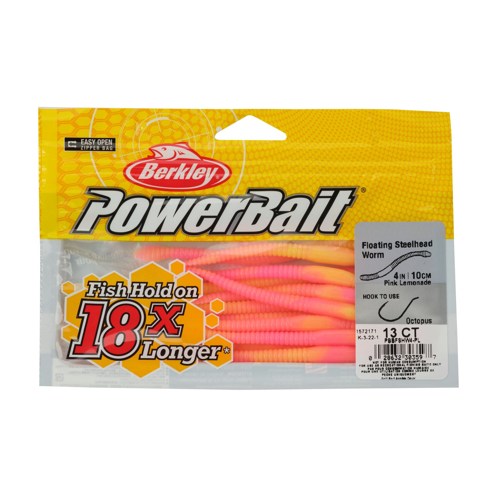 PowerBait® Floating Steelhead Worm