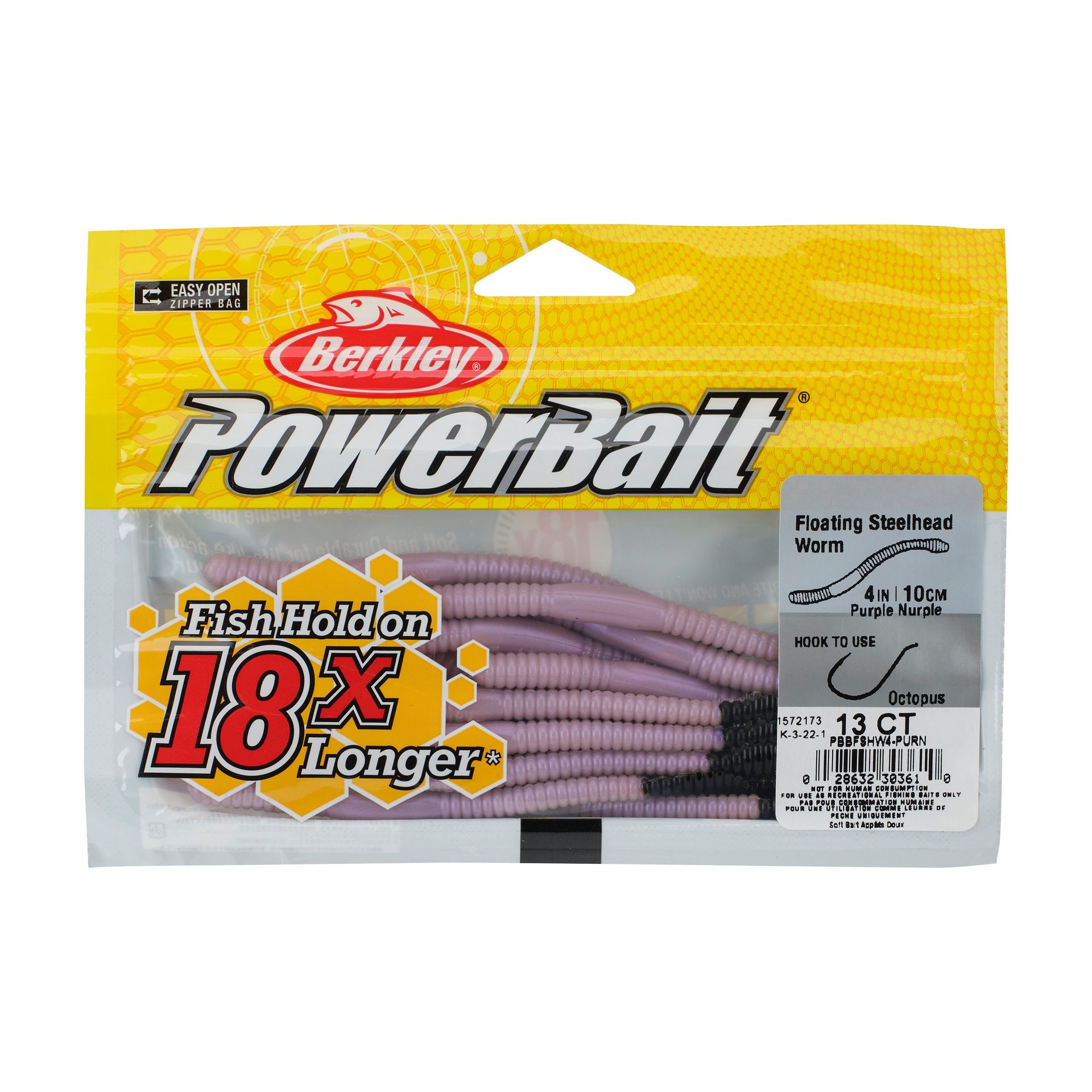 PowerBait® Floating Steelhead Worm