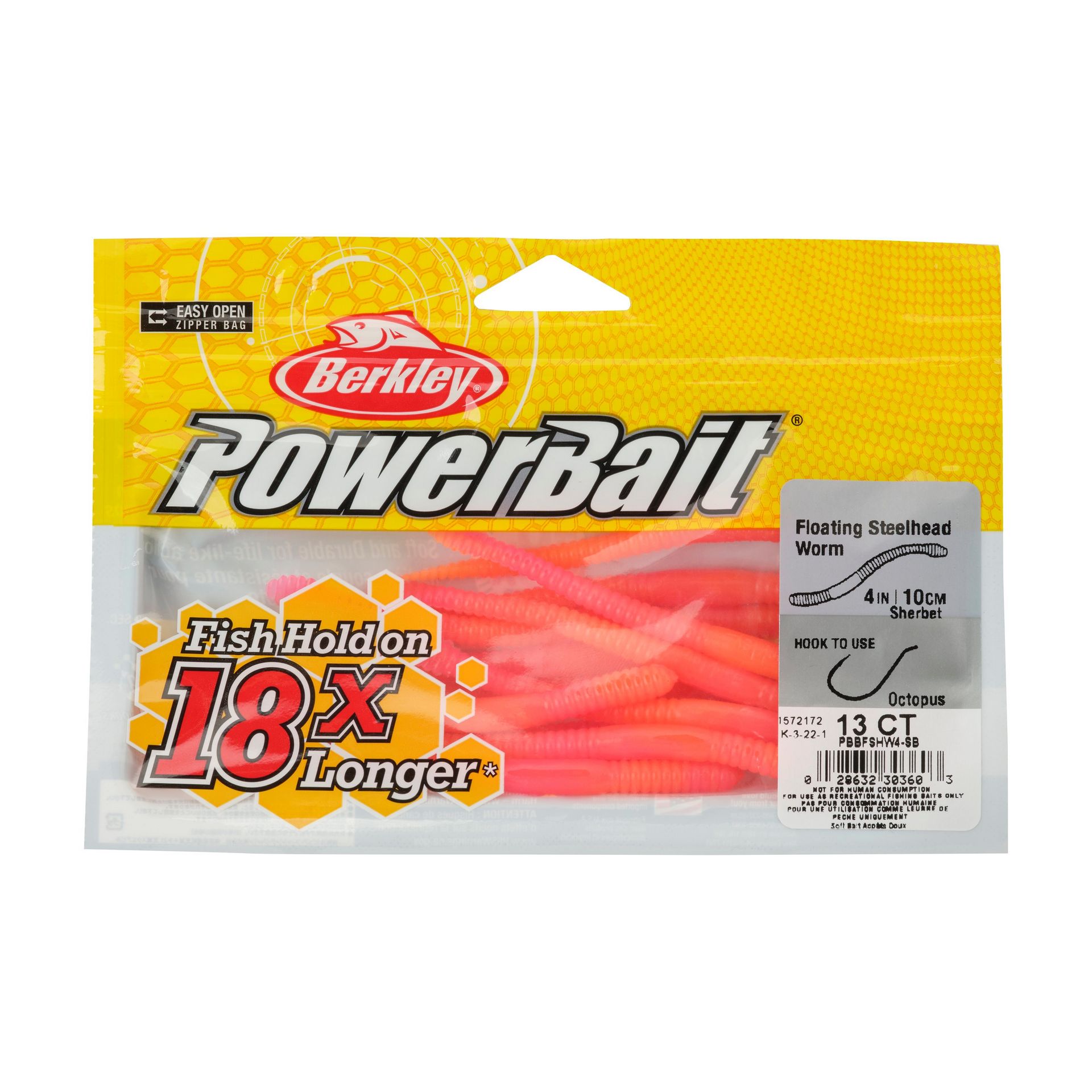 PowerBait® Floating Steelhead Worm