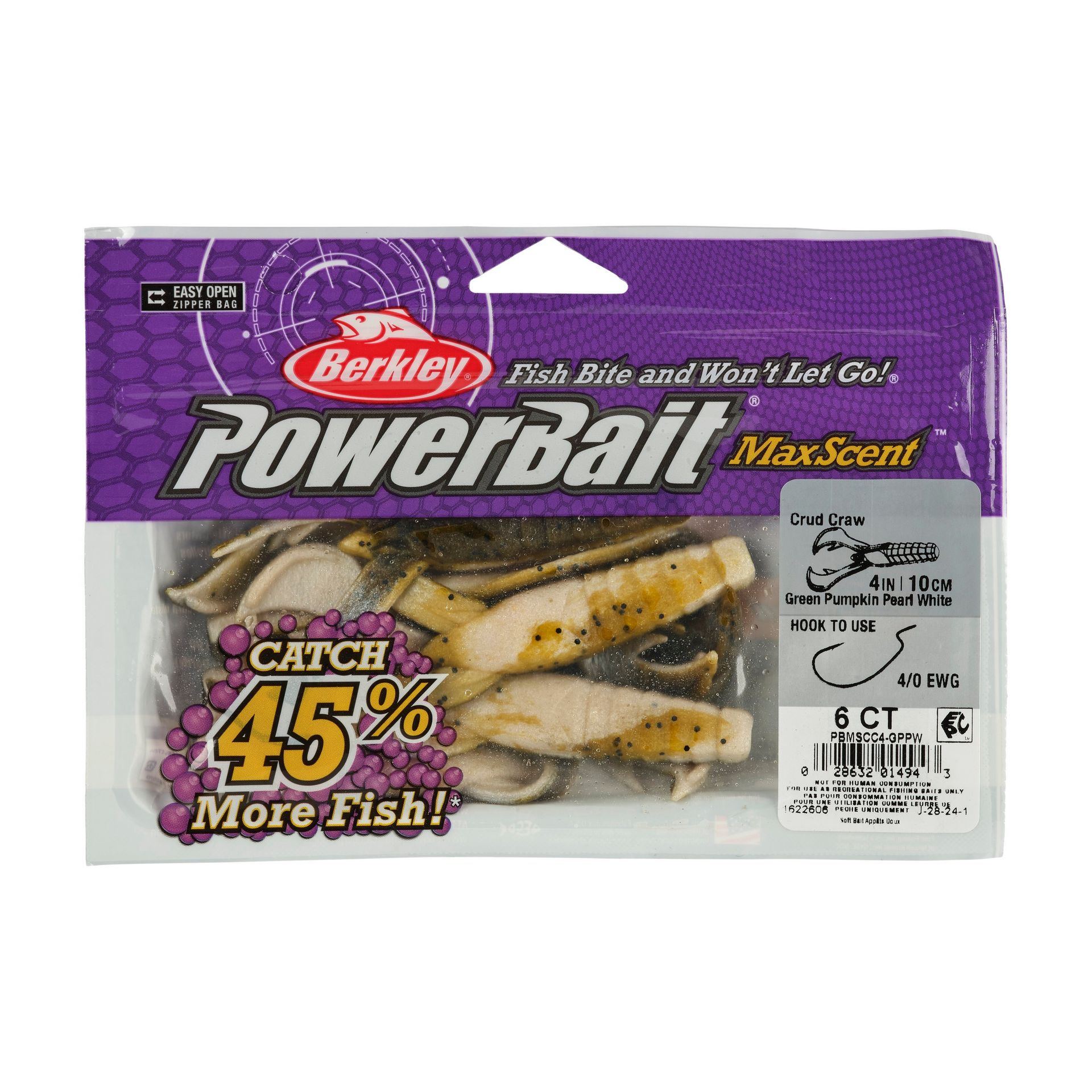 PowerBait® MaxScent Crud Craw
