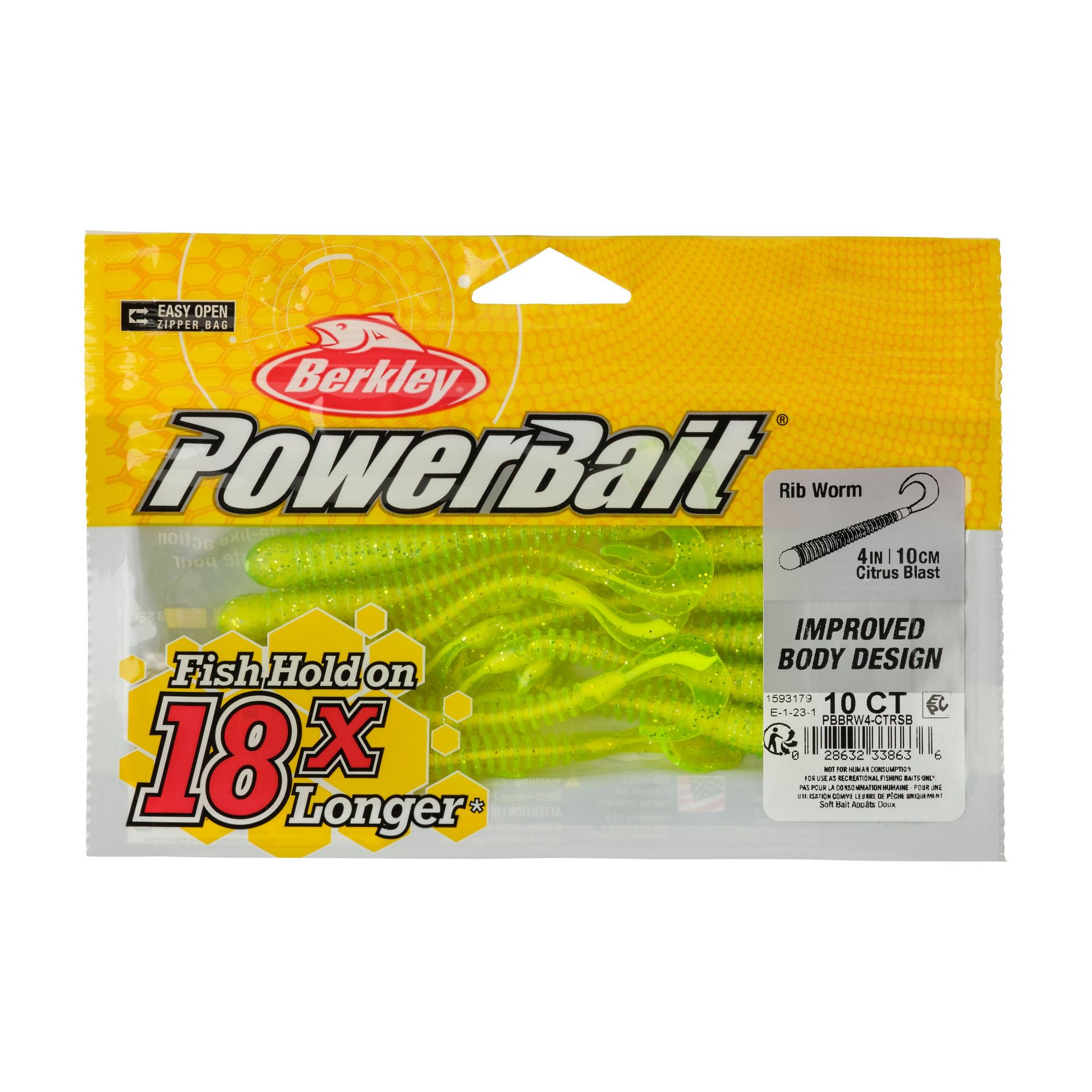 PowerBait® Rib Worm