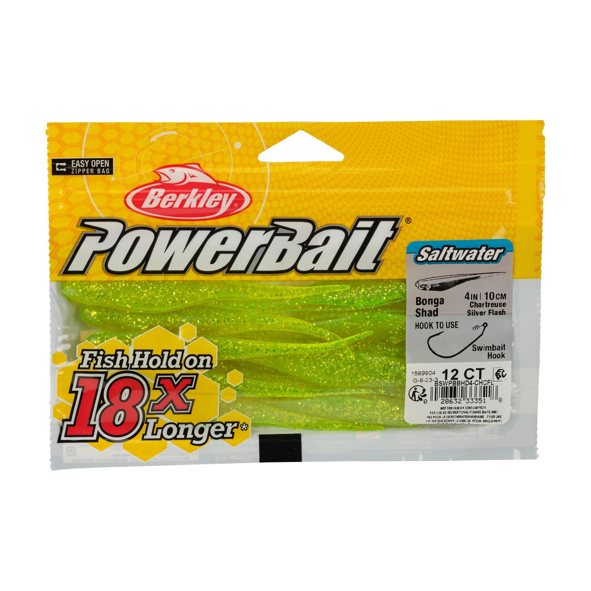 PowerBait® Saltwater Bonga Shad
