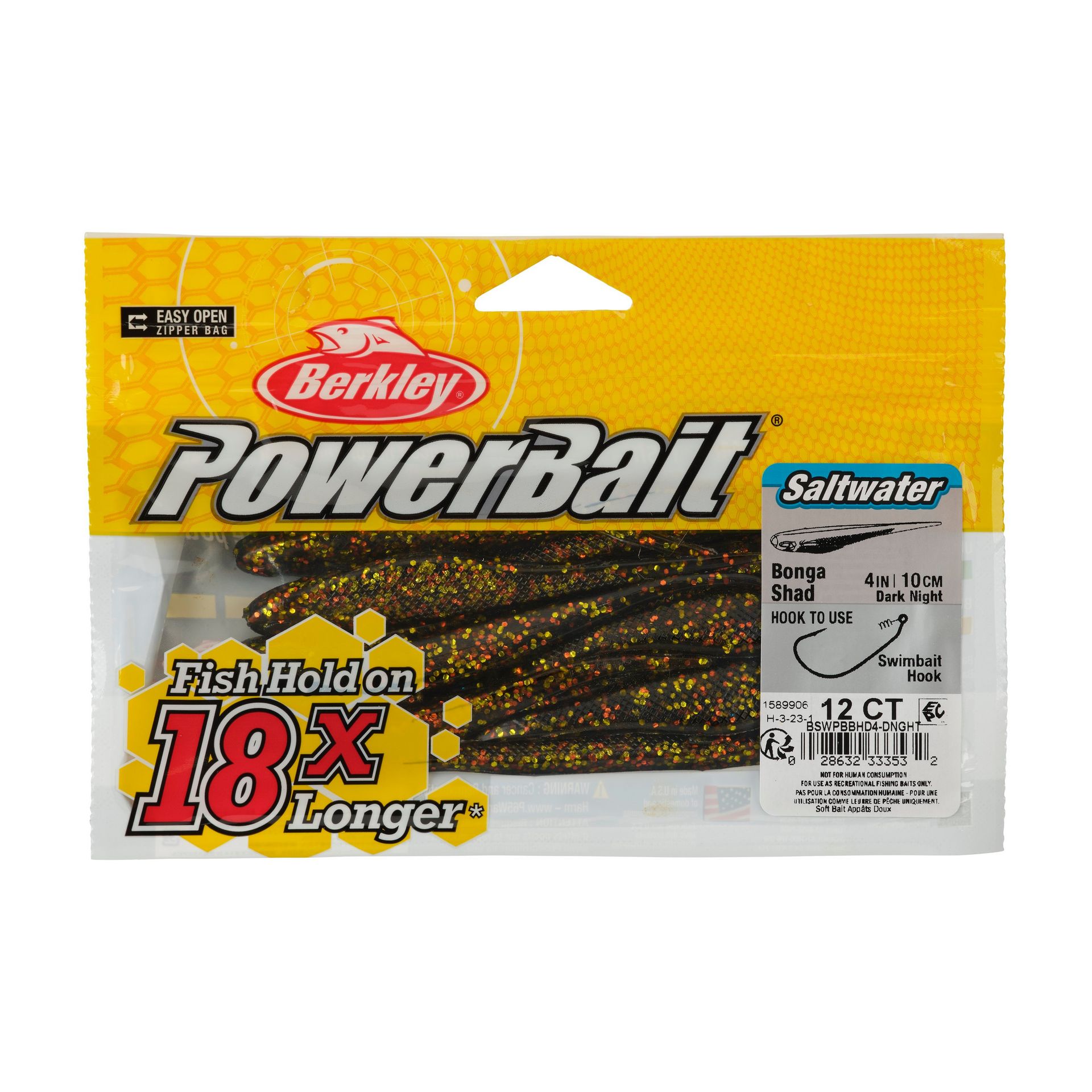 PowerBait® Saltwater Bonga Shad
