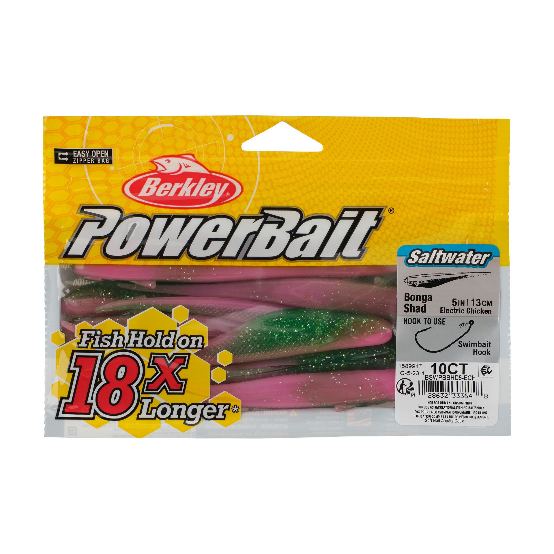 PowerBait® Saltwater Bonga Shad