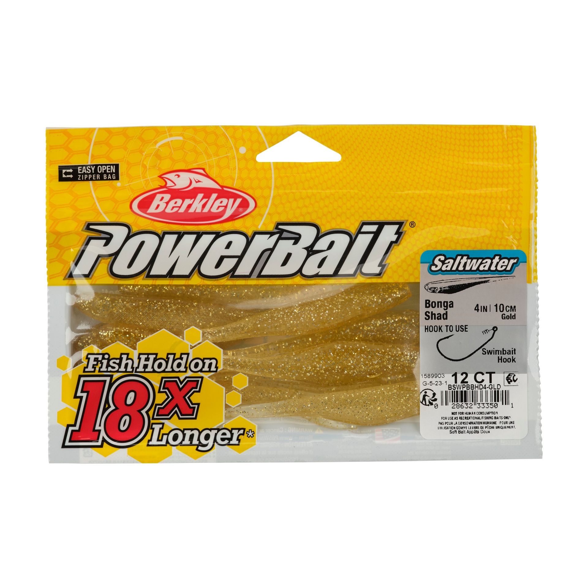 PowerBait® Saltwater Bonga Shad