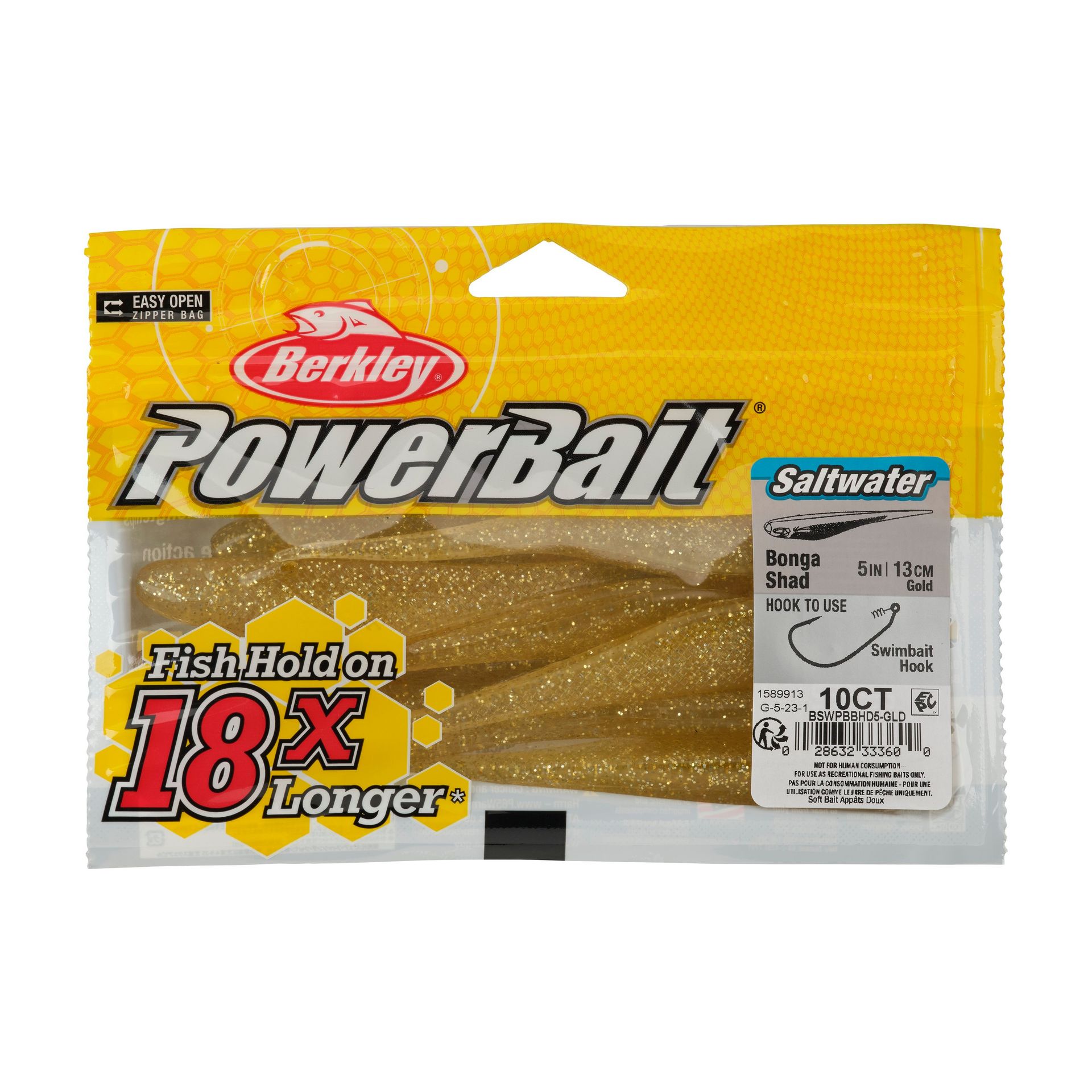 PowerBait® Saltwater Bonga Shad