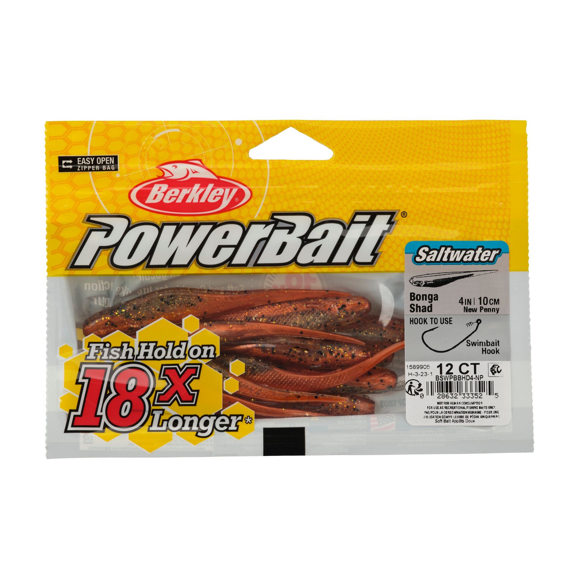 PowerBait® Saltwater Bonga Shad