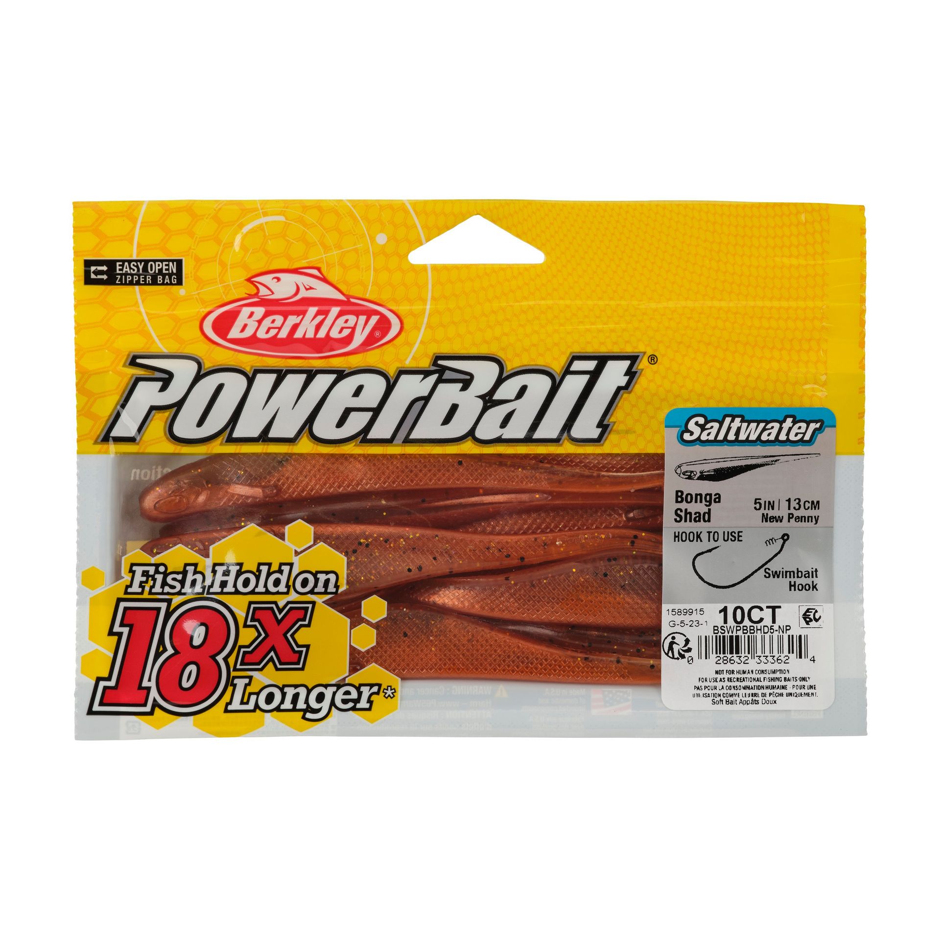 PowerBait® Saltwater Bonga Shad
