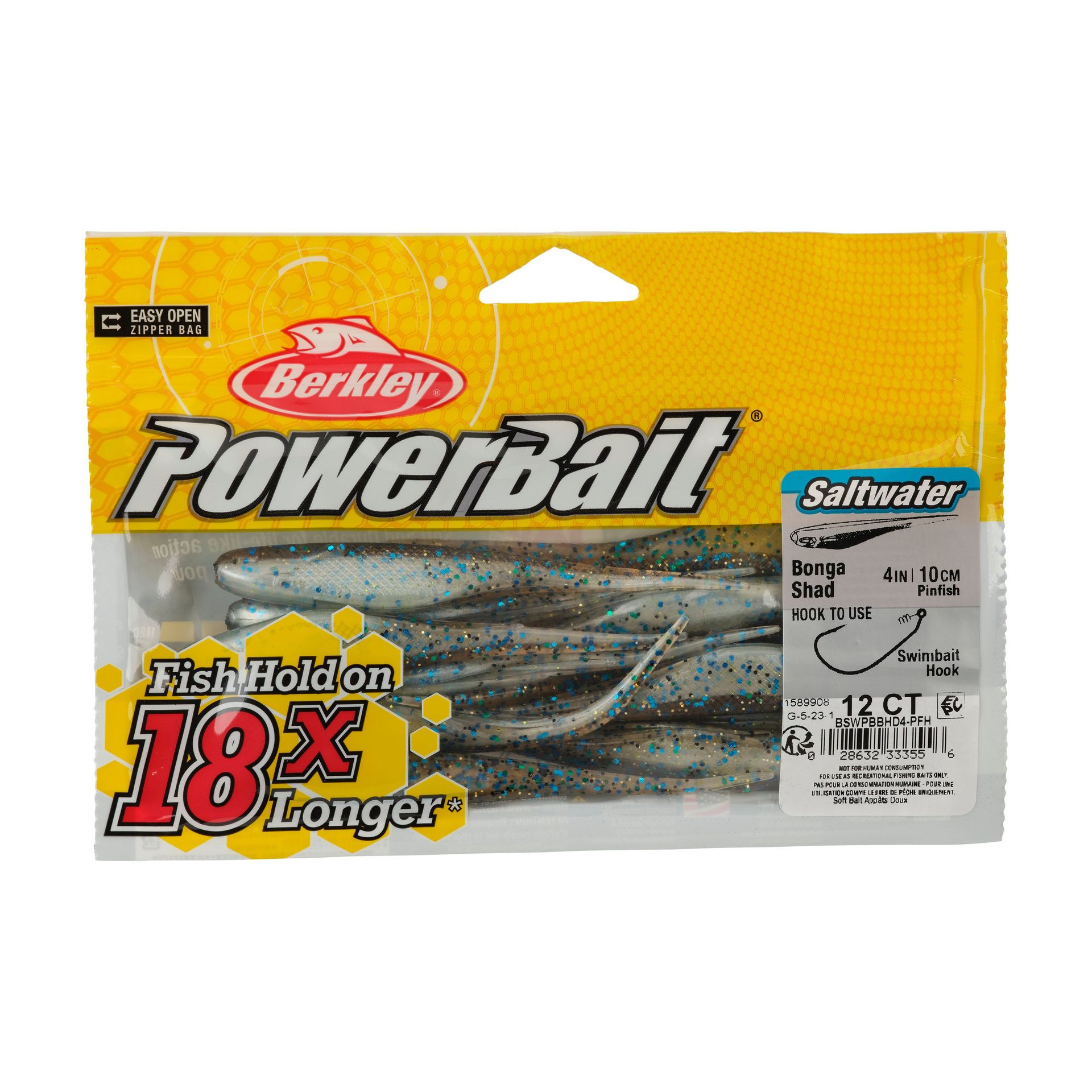 PowerBait® Saltwater Bonga Shad