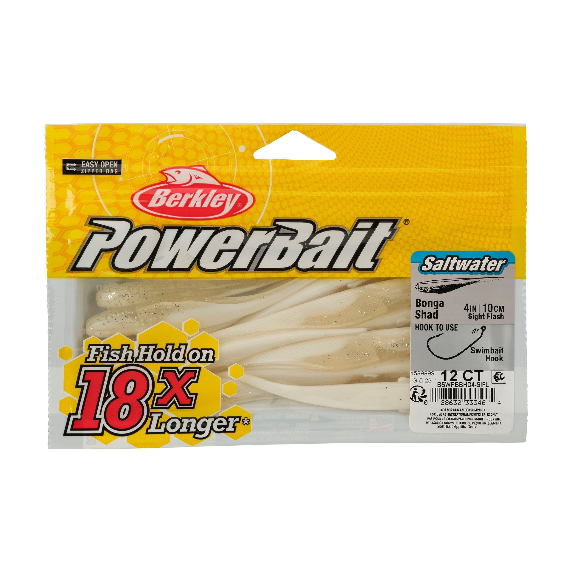 PowerBait® Saltwater Bonga Shad