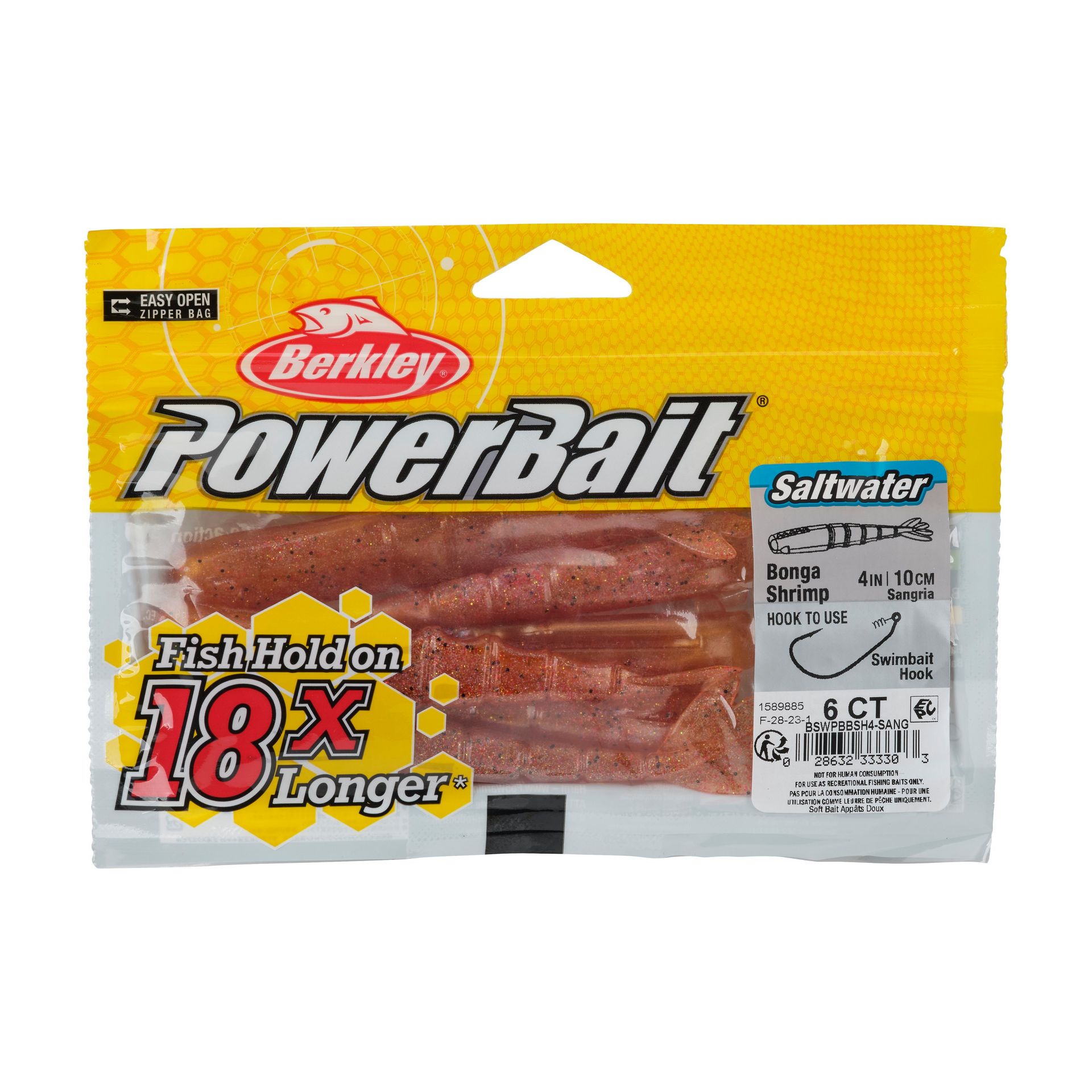 PowerBait® Saltwater Bonga Shrimp