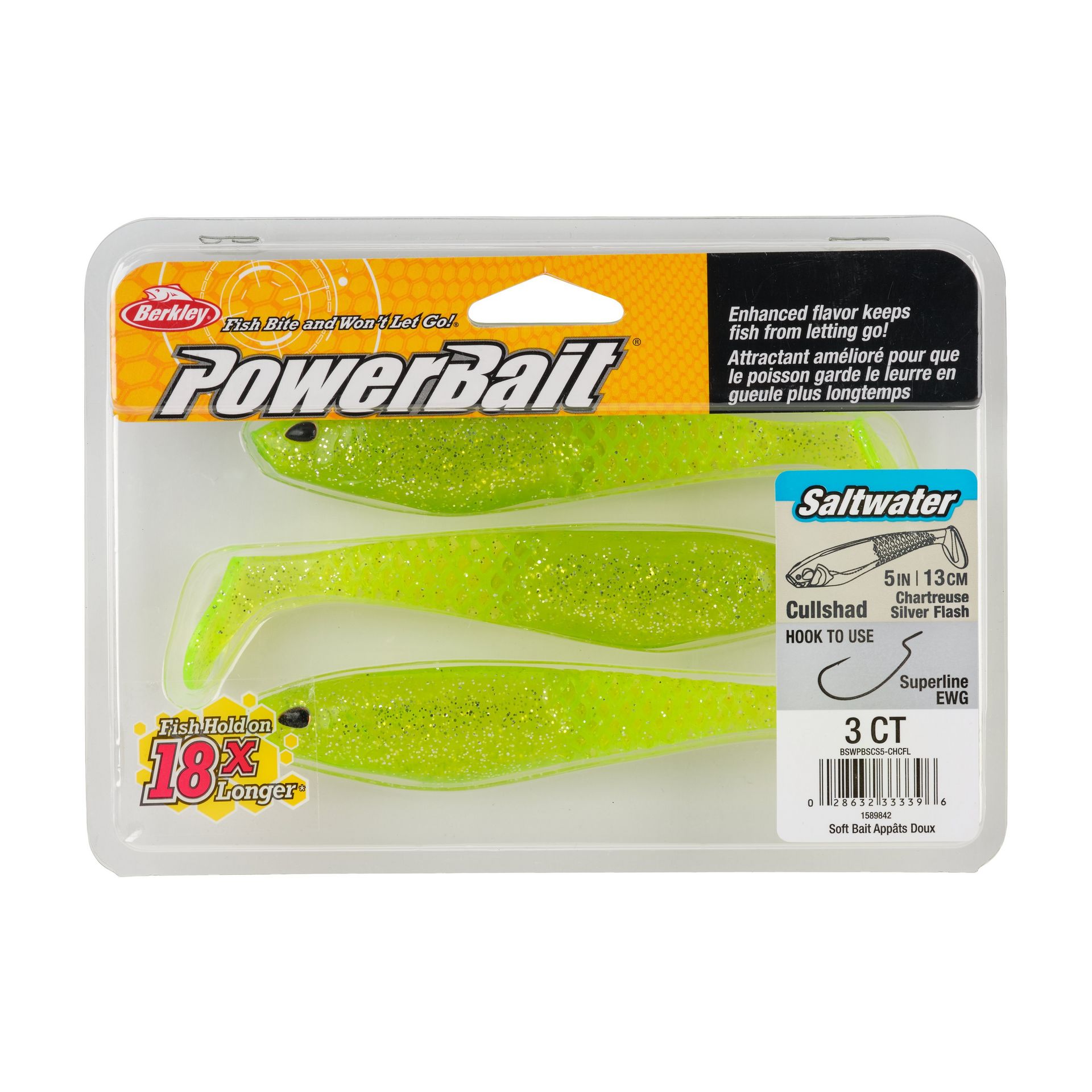 PowerBait® Saltwater CullShad