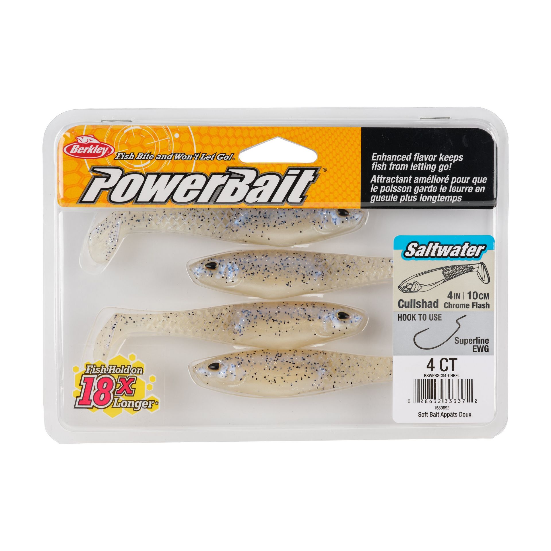 PowerBait® Saltwater CullShad