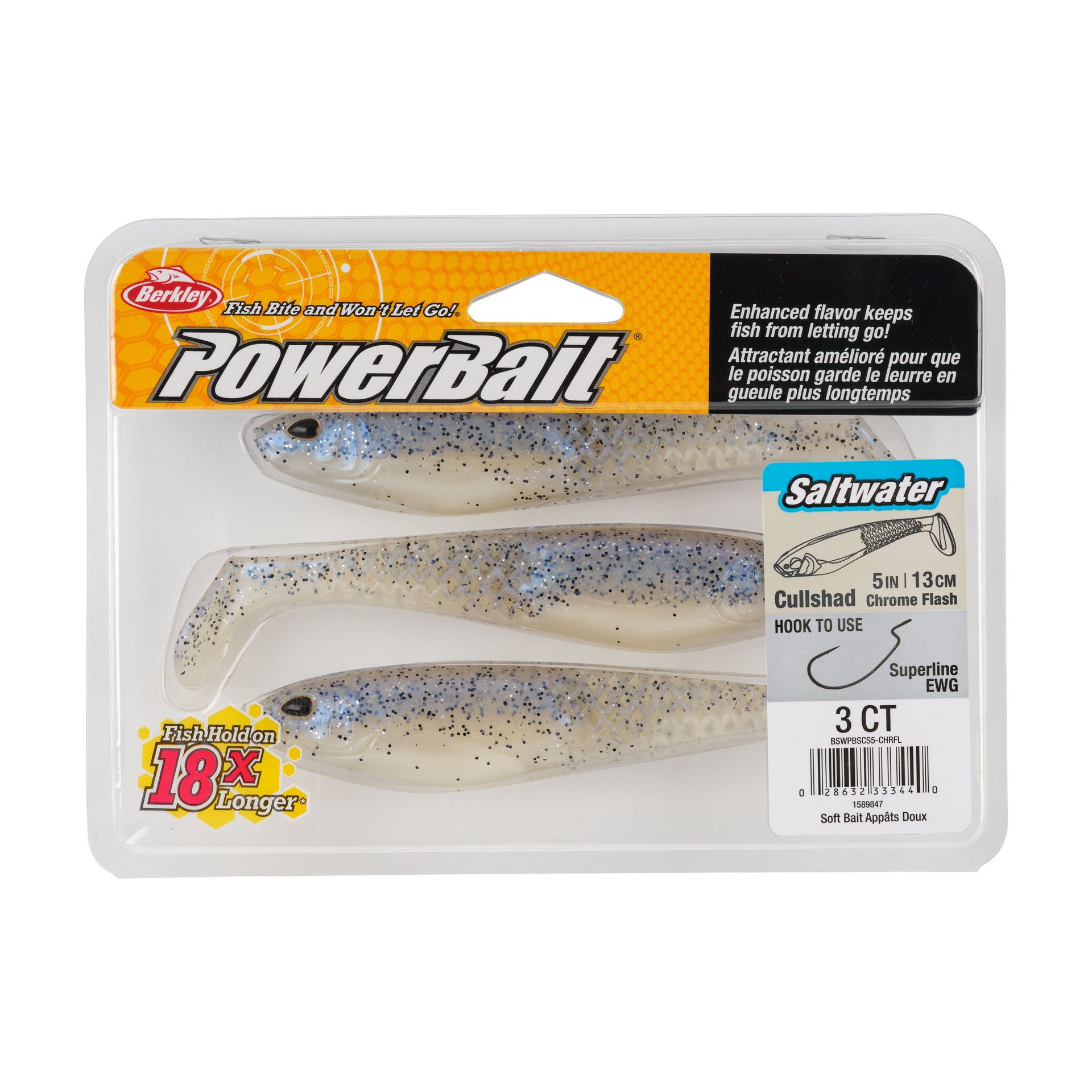PowerBait® Saltwater CullShad
