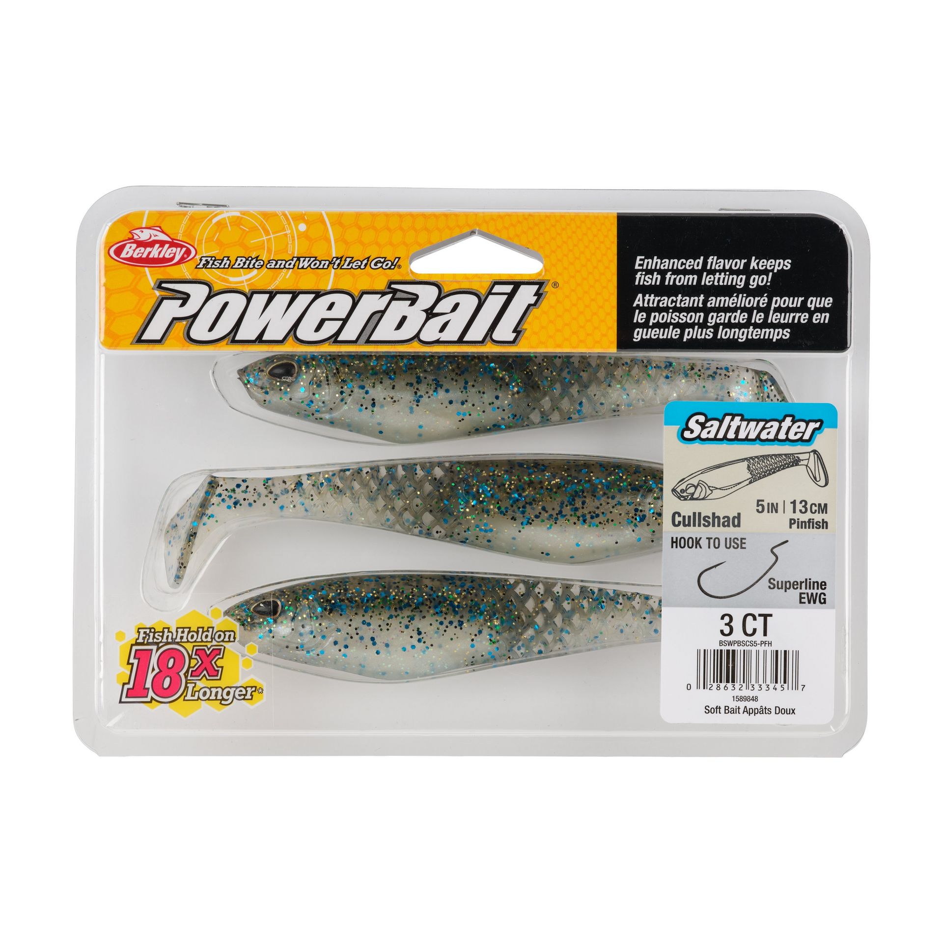PowerBait® Saltwater CullShad
