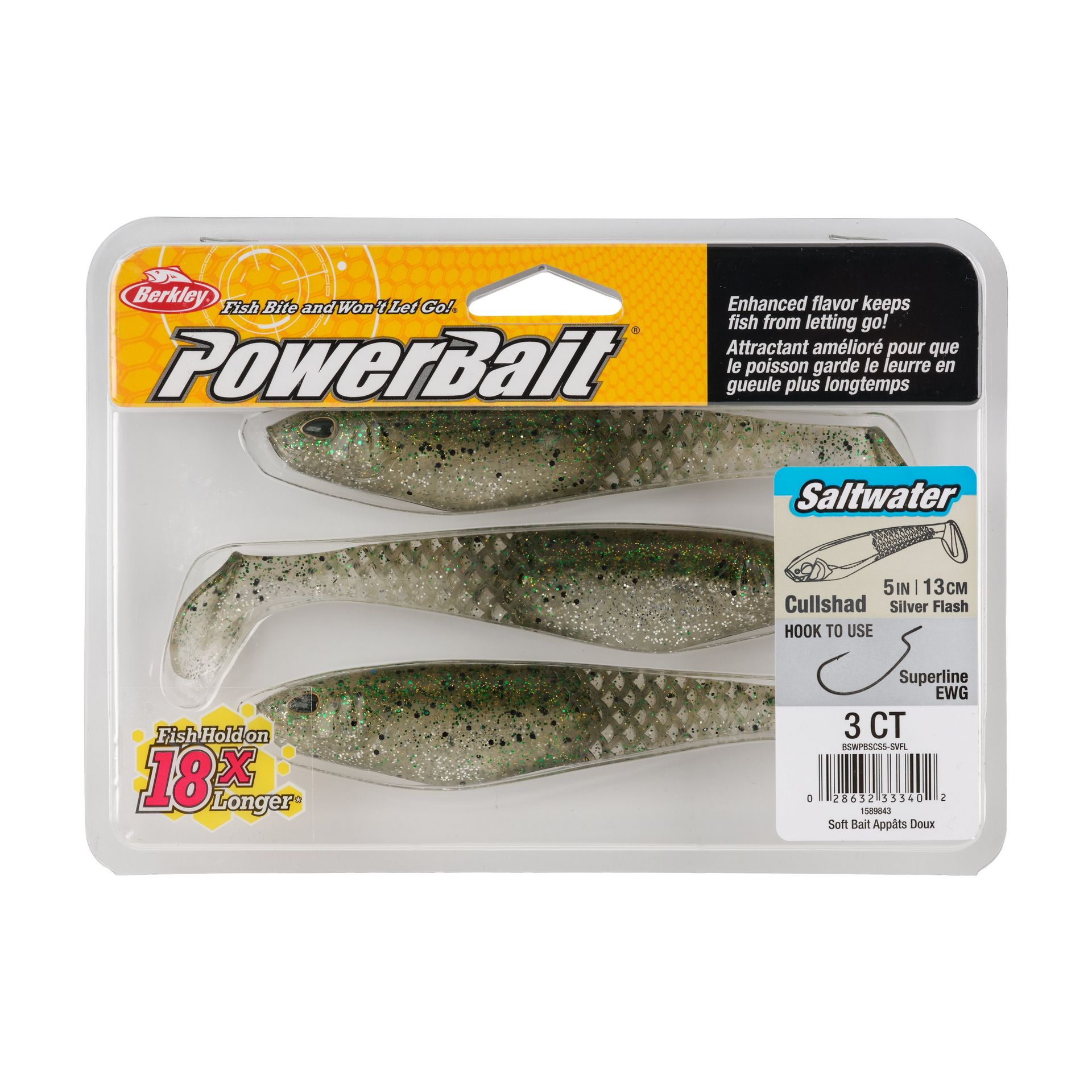 PowerBait® Saltwater CullShad