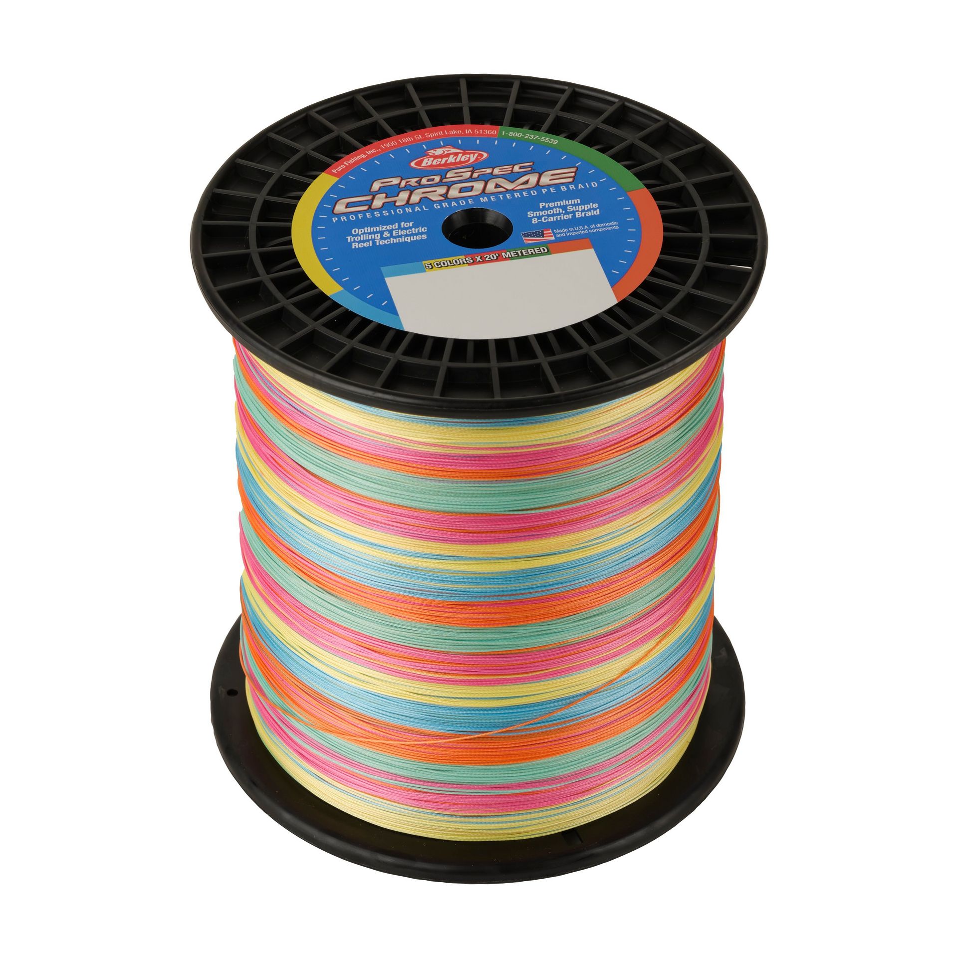 ProSpec® Chrome 5 x 20' Metered Braid
