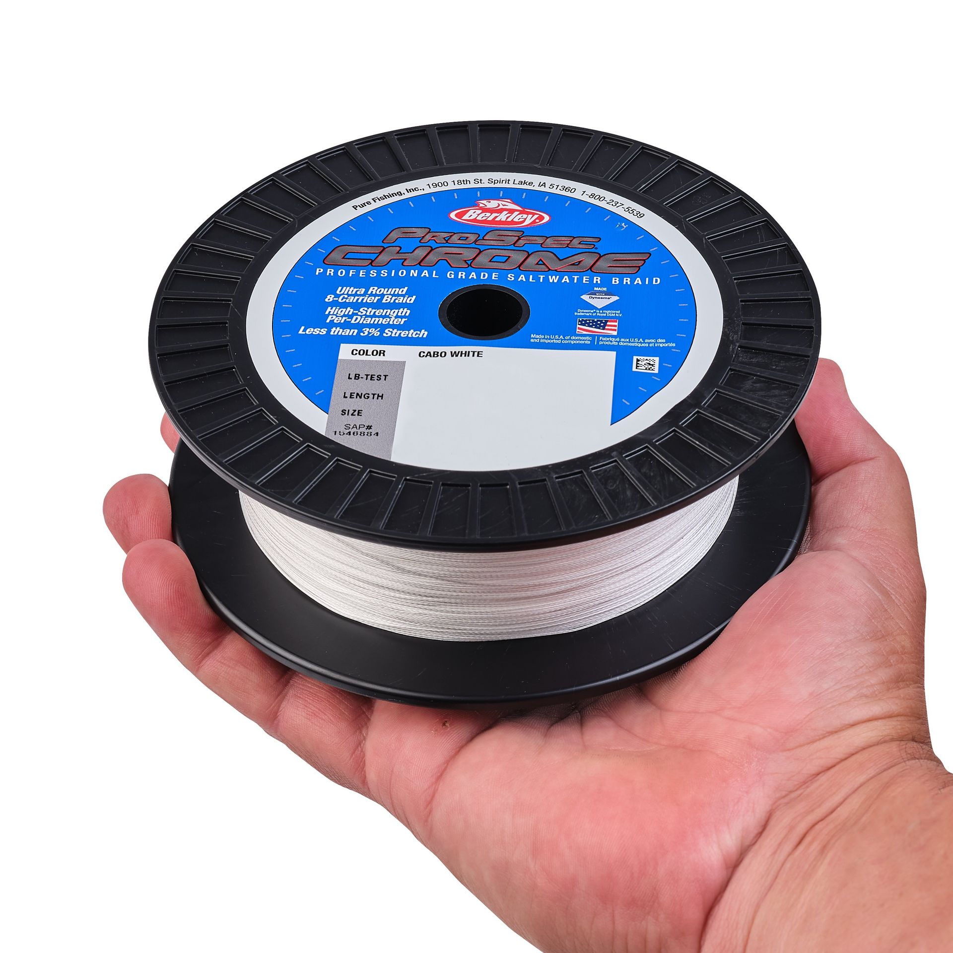 ProSpec® Chrome Premium Saltwater Braid