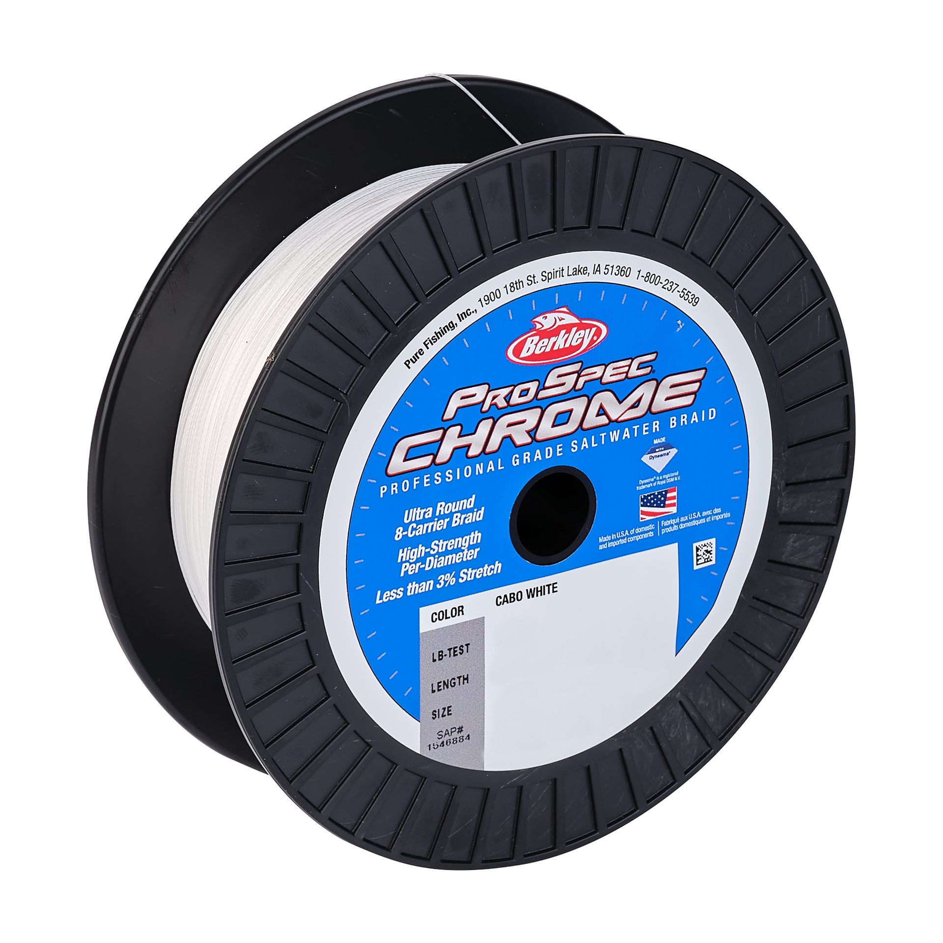 ProSpec® Chrome Premium Saltwater Braid
