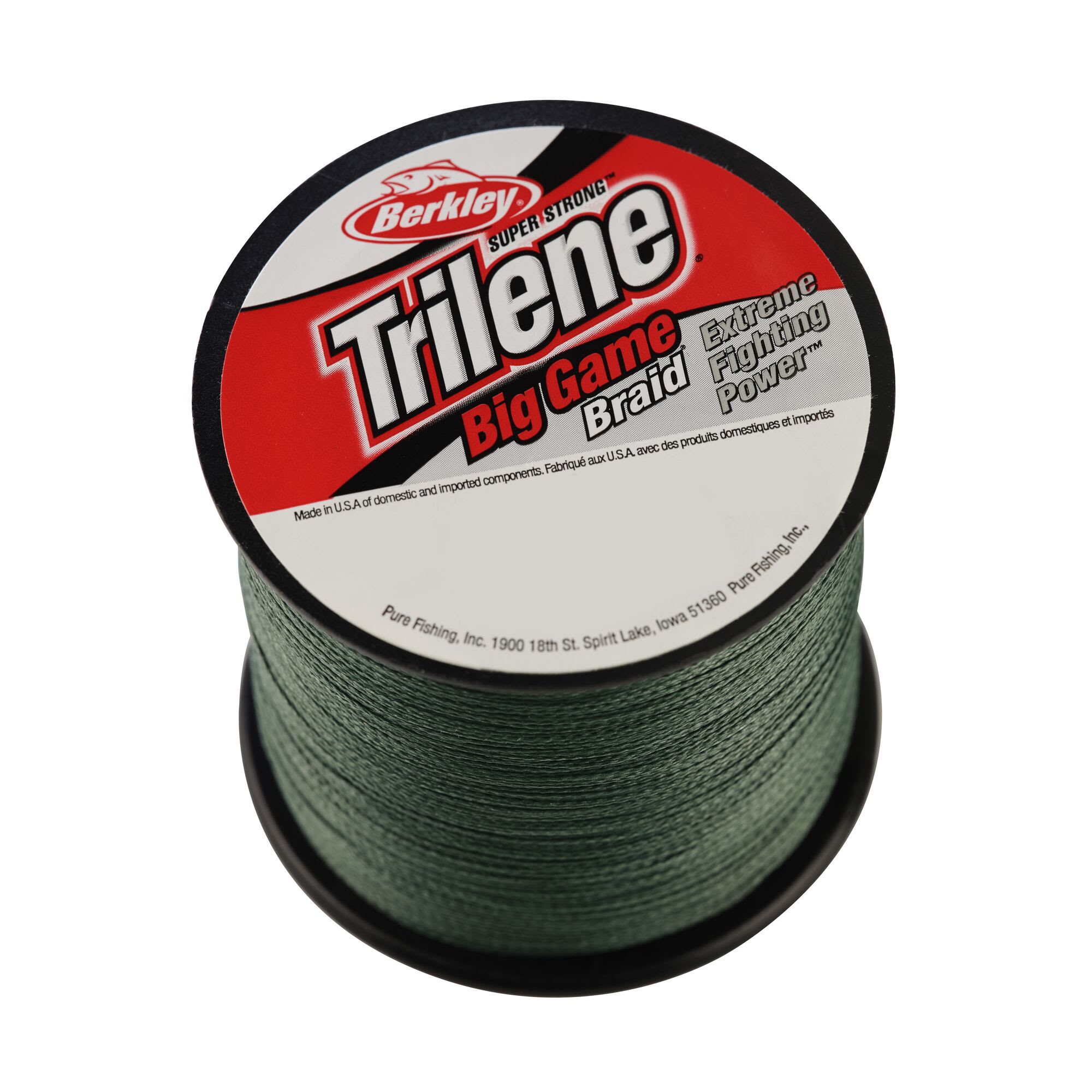 braided fishing line made in usa Trilene Big Game Braid and provides a super axll AIRX701MHFB Daiwa Aird-X Braiding-X Color:bullfrog