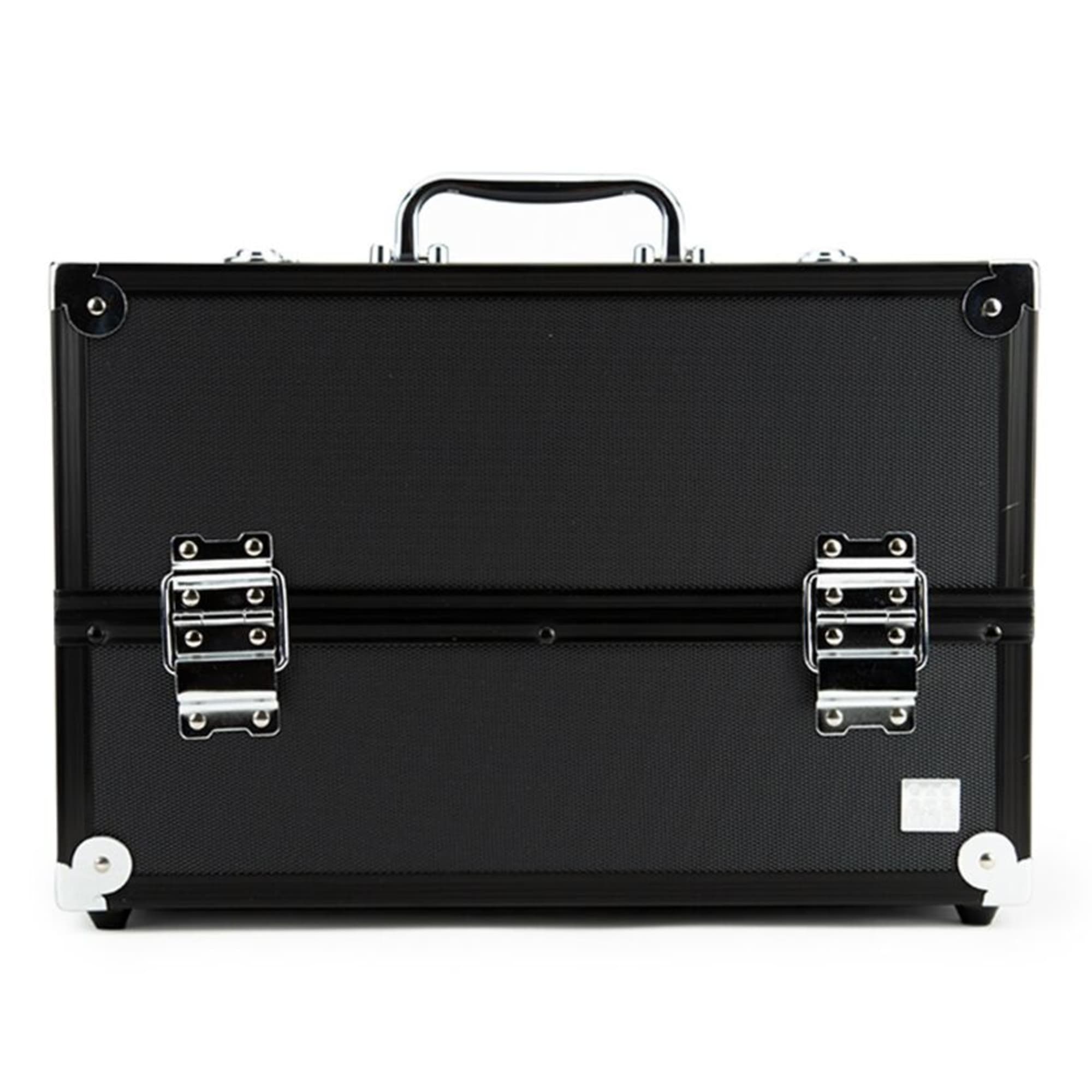 Caboodles Primped & Polished Train Case, Dark Gray