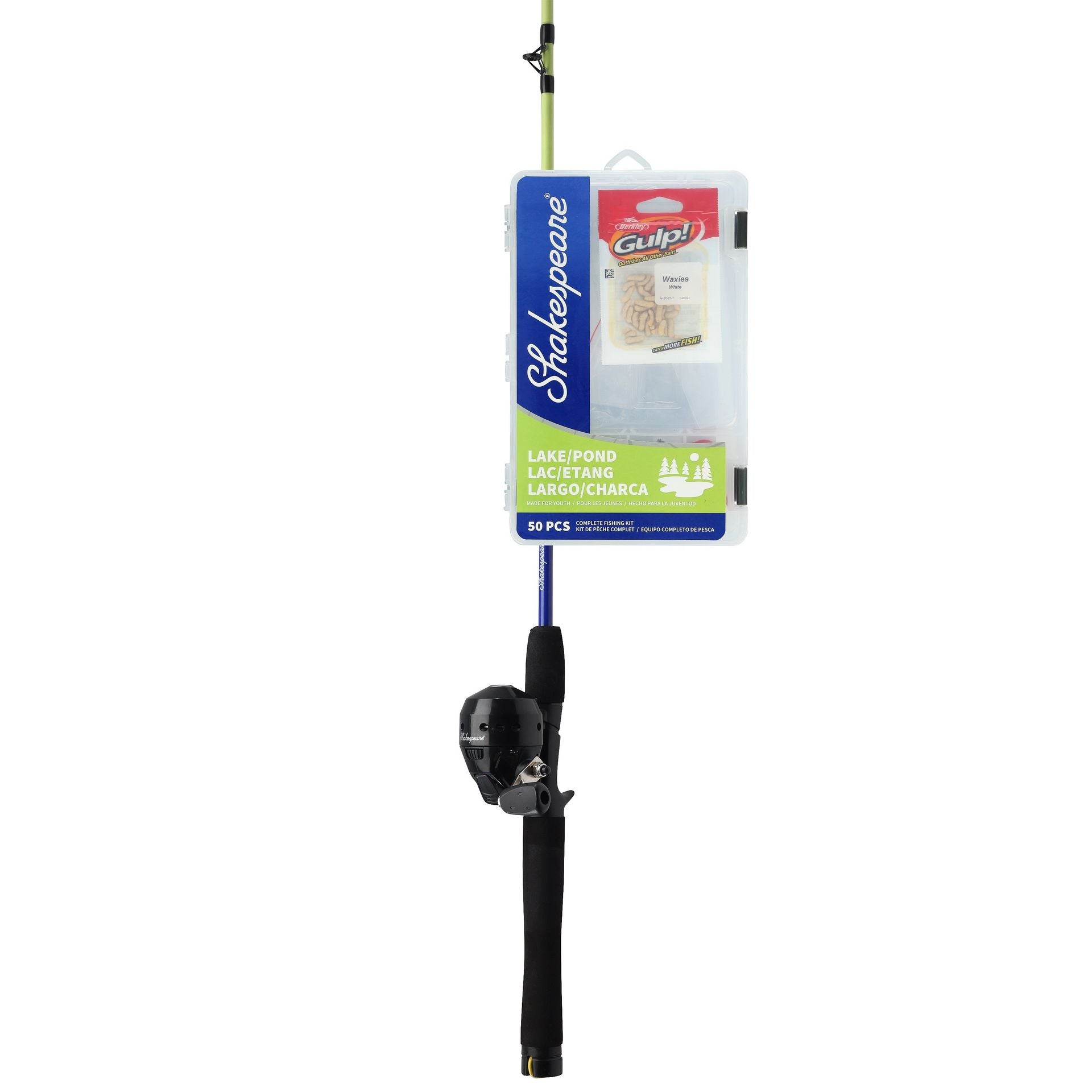 Catch More Fish™ Lake Pond Spincast