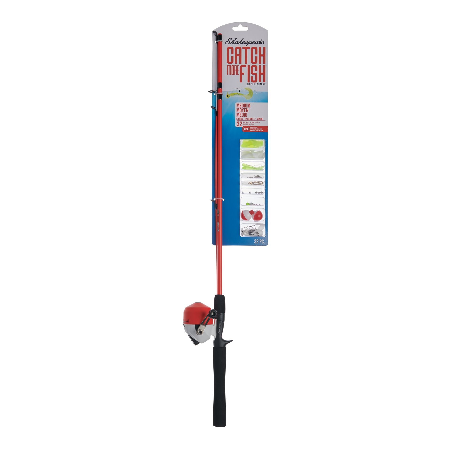 Catch More Fish Medium Spincast Kit