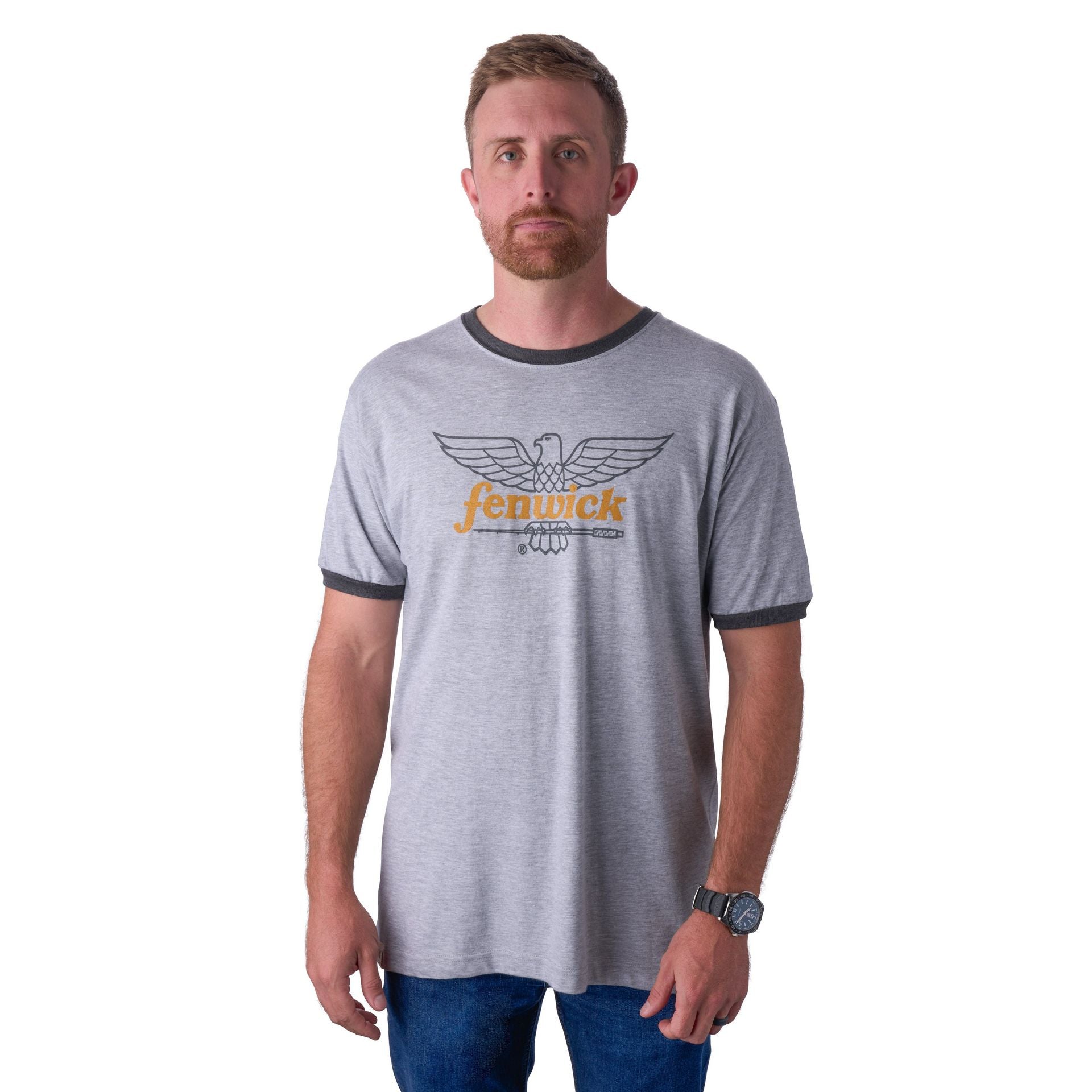 Short Sleeve Ringer Logo T-Shirt