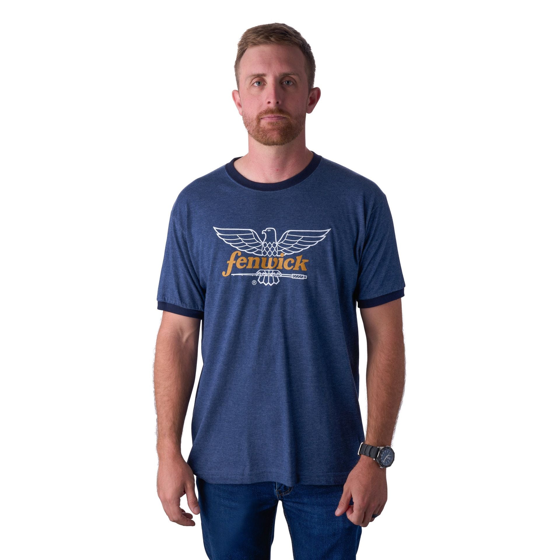 Short Sleeve Ringer Logo T-Shirt