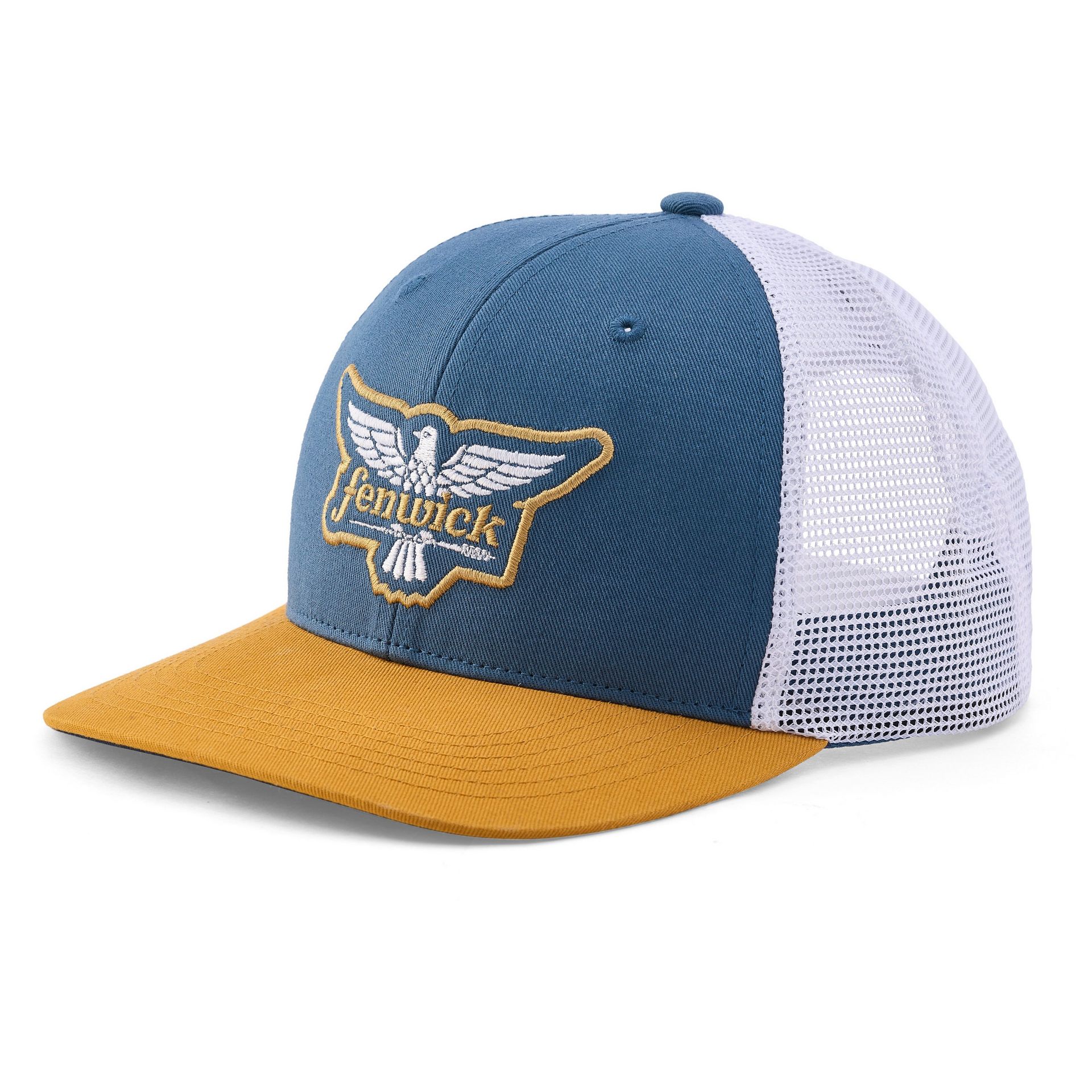 Tri Color Logo Trucker