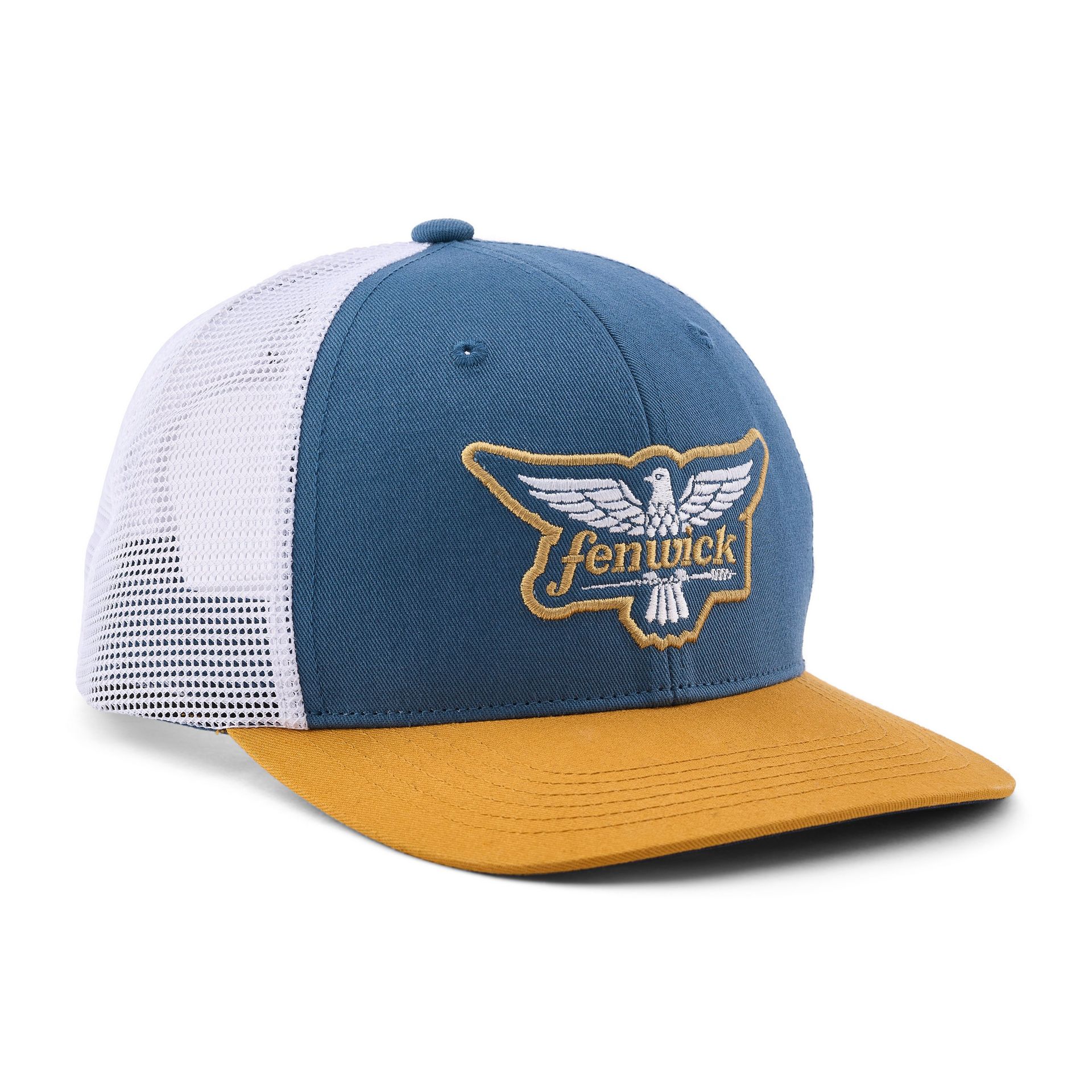 Tri Color Logo Trucker