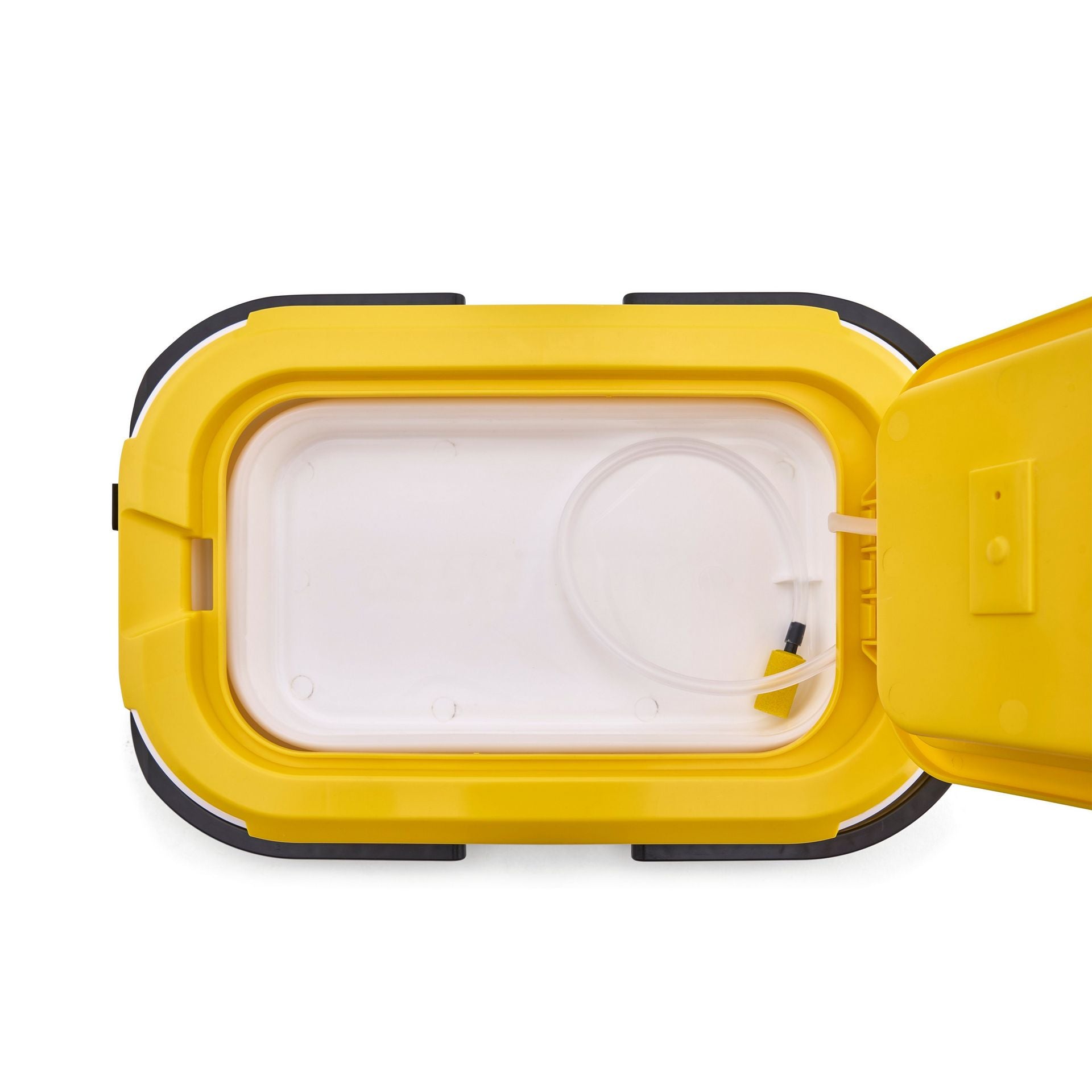 Collapsible Bait Bucket with Aerator