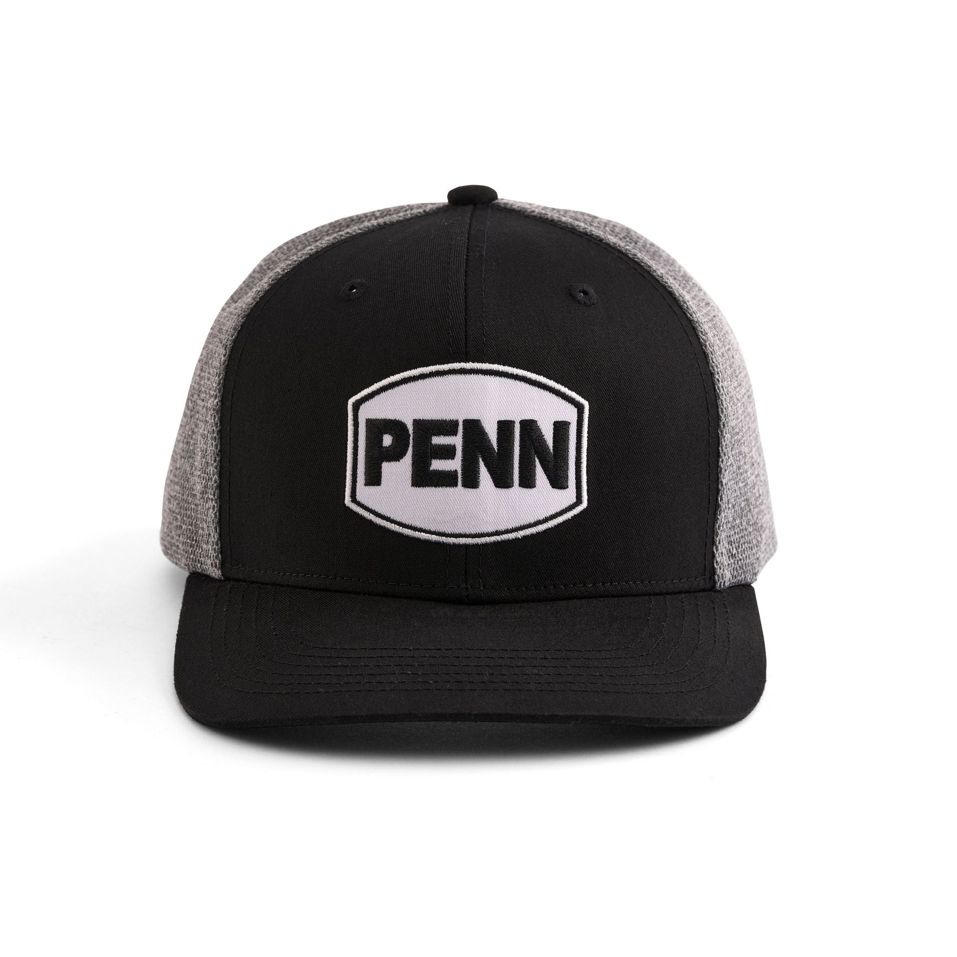 Black Heather Grey Trucker Hat