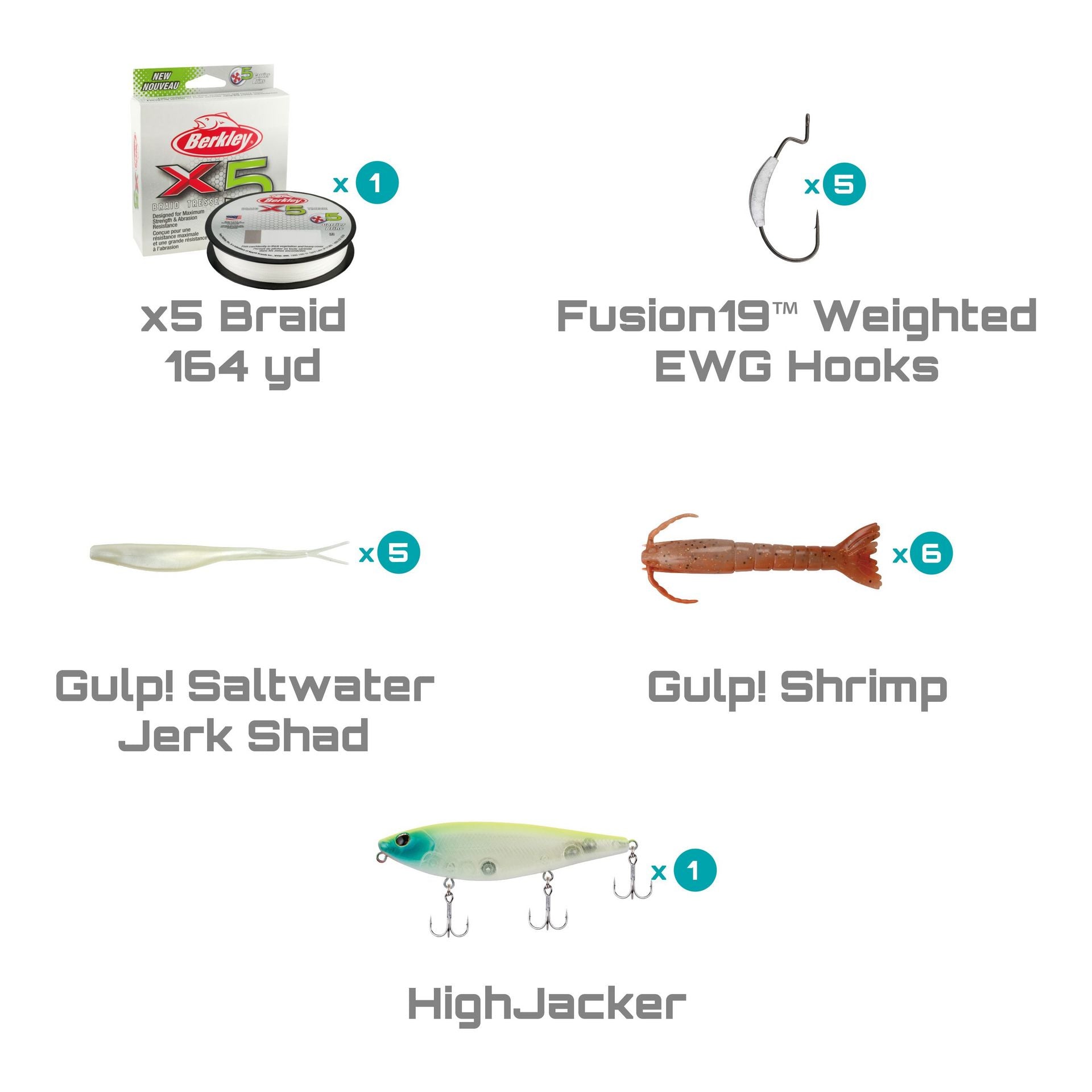 Saltwater Inshore Fishing Gift Kit