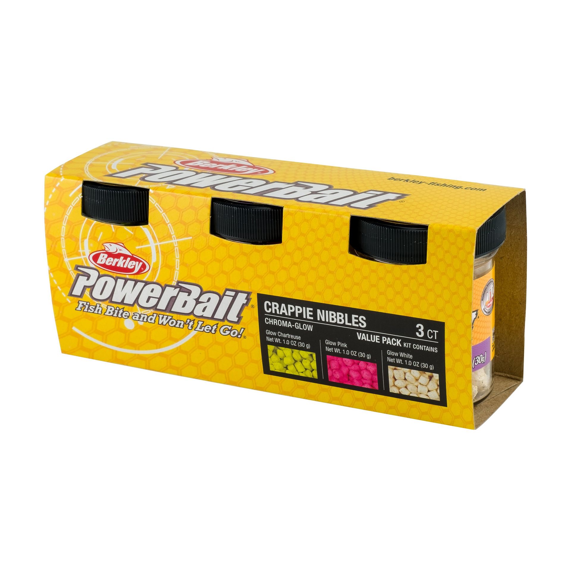 PowerBait®ChromaGlow Crappie Nibble Asst